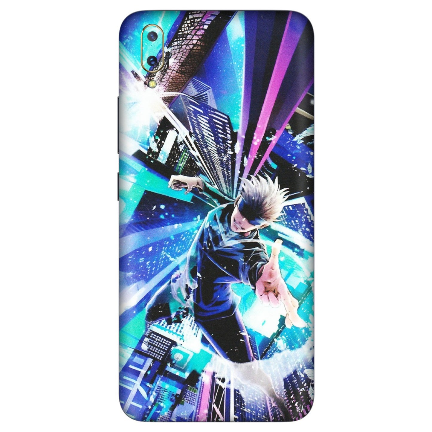 VIVO Z/V/X/T/U/S Series Phone Skins (All Models) - Manga Action Jujustu Kaisen Anime - Matte Finish (M-155) Vivo V11 Pro