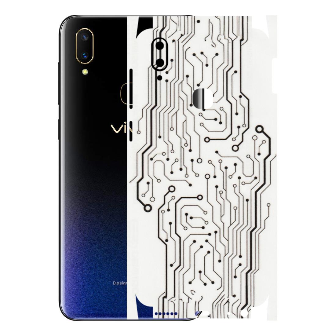 VIVO Z/V/X/T/U/S Series Phone Skins (All Models) - Tech Circuits - Transparent Finish (T-03) Vivo V11