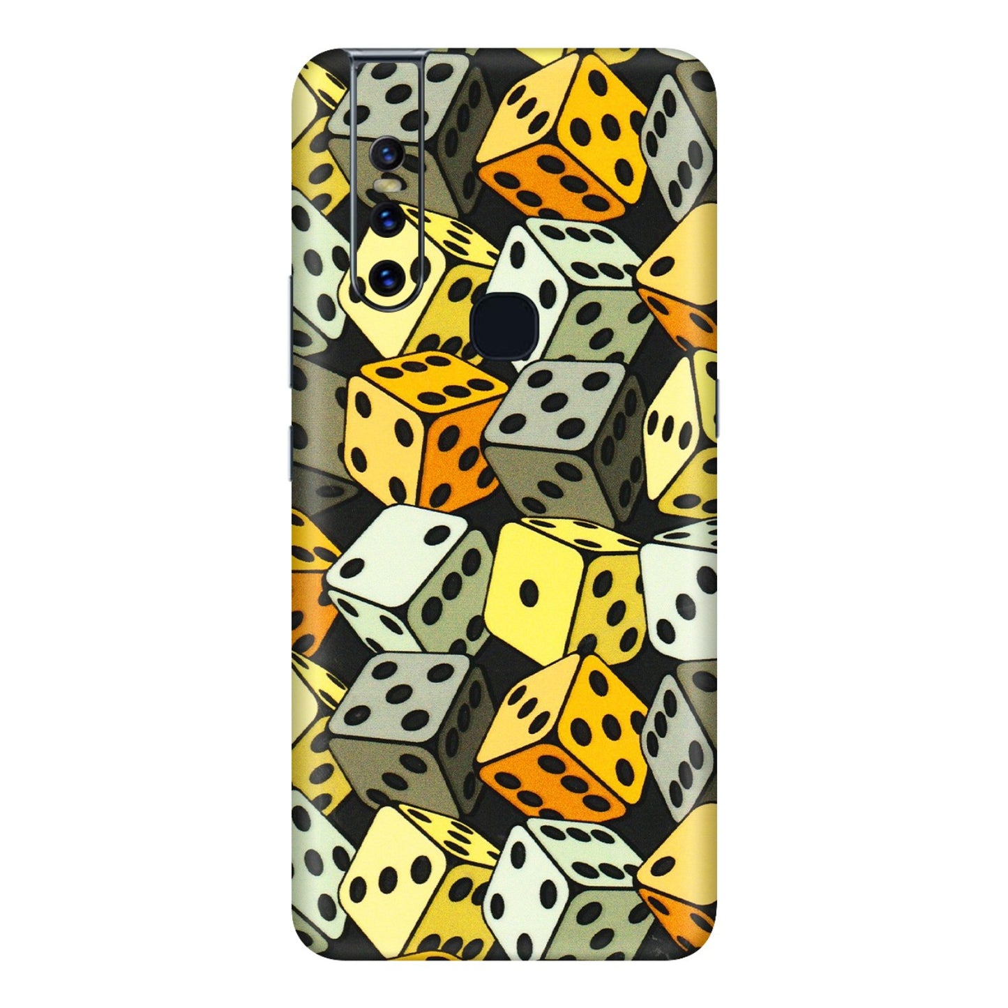 VIVO Z/V/X/T/U/S Series Phone Skins (All Models) - Dices Of Life - 3D Embossed Finish (L-04) Vivo V15