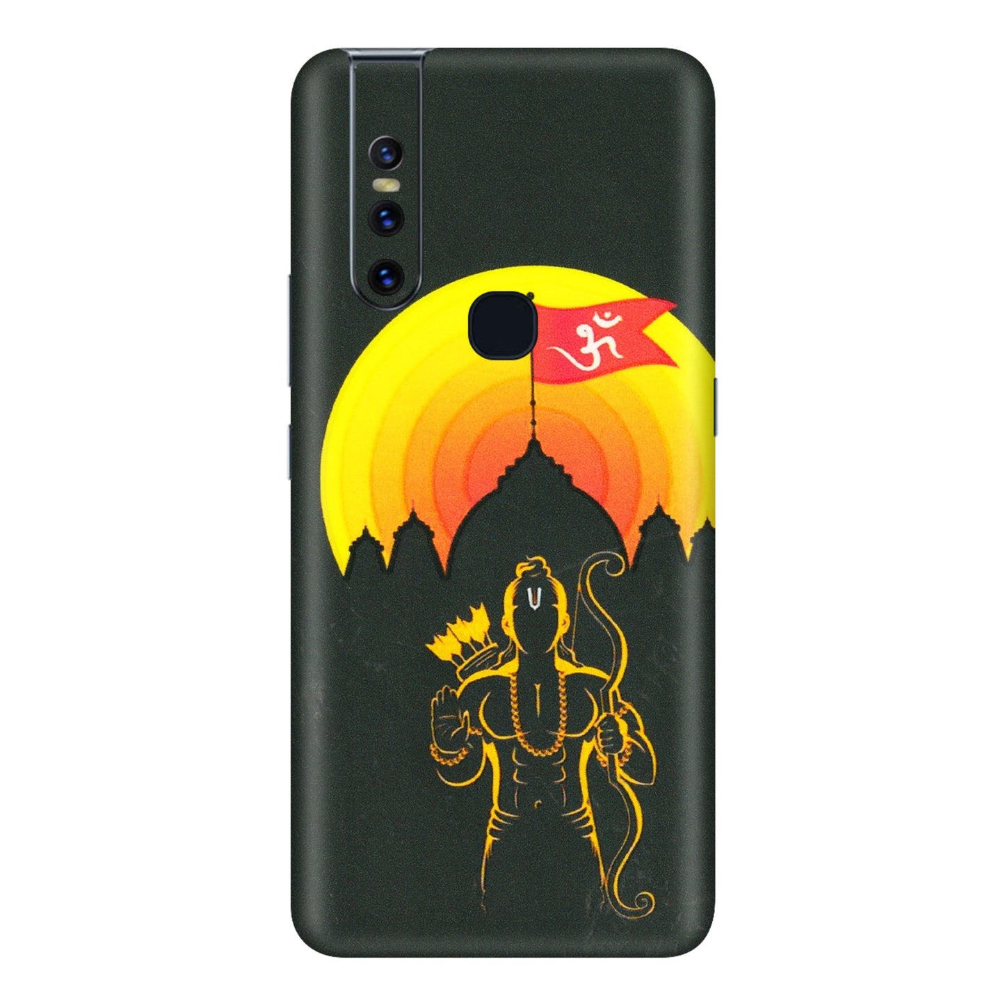 VIVO Z/V/X/T/U/S Series Phone Skins (All Models) - Lord Ram - 3D Embossed Finish (L-132) Vivo V15