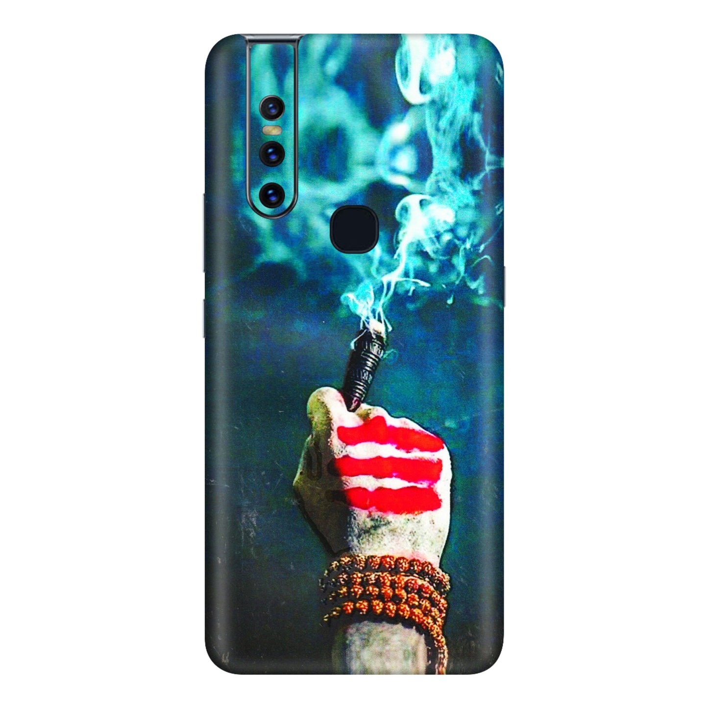 VIVO Z/V/X/T/U/S Series Phone Skins (All Models) - Mahadev Bhakt - 3D Embossed Finish (L-146) Vivo V15