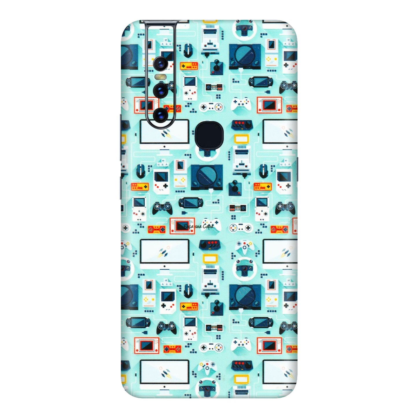 VIVO Z/V/X/T/U/S Series Phone Skins (All Models) - Gadgets Doodle - 3D Embossed Finish (L-184) Vivo V15