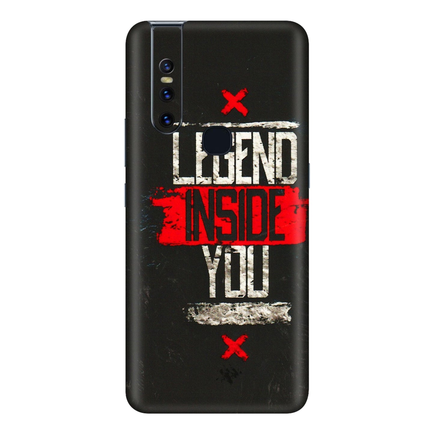 VIVO Z/V/X/T/U/S Series Phone Skins (All Models) - Legend Inside You - 3D Embossed Finish (L-186) Vivo V15