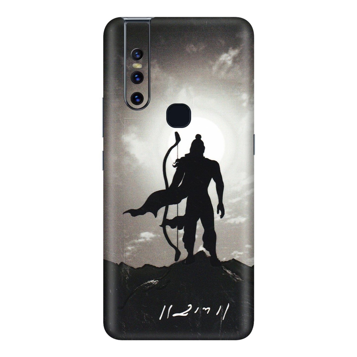 VIVO Z/V/X/T/U/S Series Phone Skins (All Models) - Jai Siya Ram - 3D Embossed Finish (L-200) Vivo V15