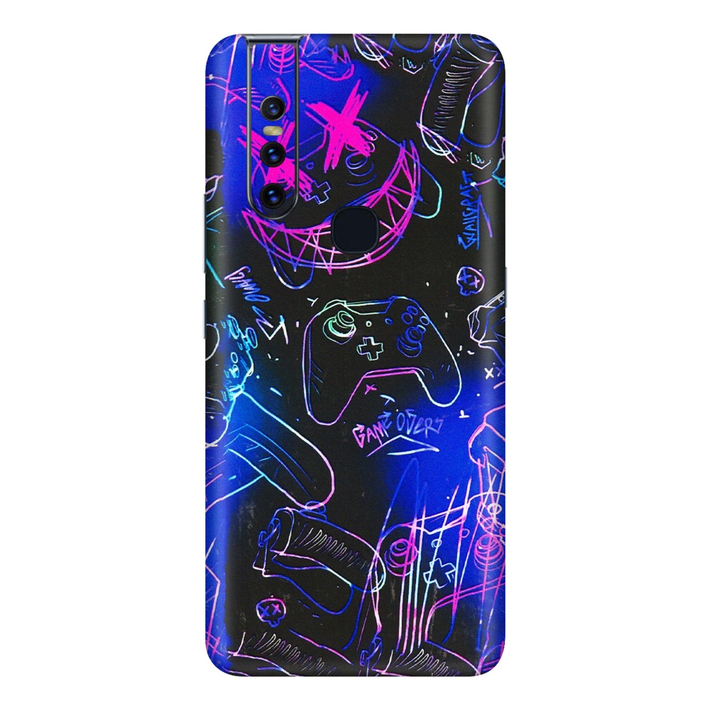 VIVO Z/V/X/T/U/S Series Phone Skins (All Models) - Gamers Paradise - 3D Embossed Finish (L-258) Vivo V15