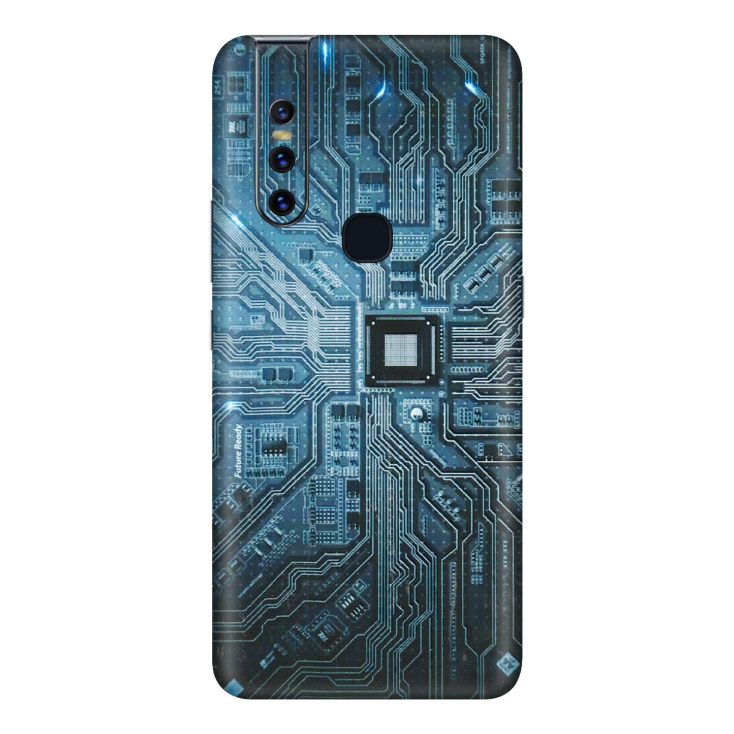 VIVO Z/V/X/T/U/S Series Phone Skins (All Models) - Original Circuit - 3D Embossed Finish (L-267) Vivo V15