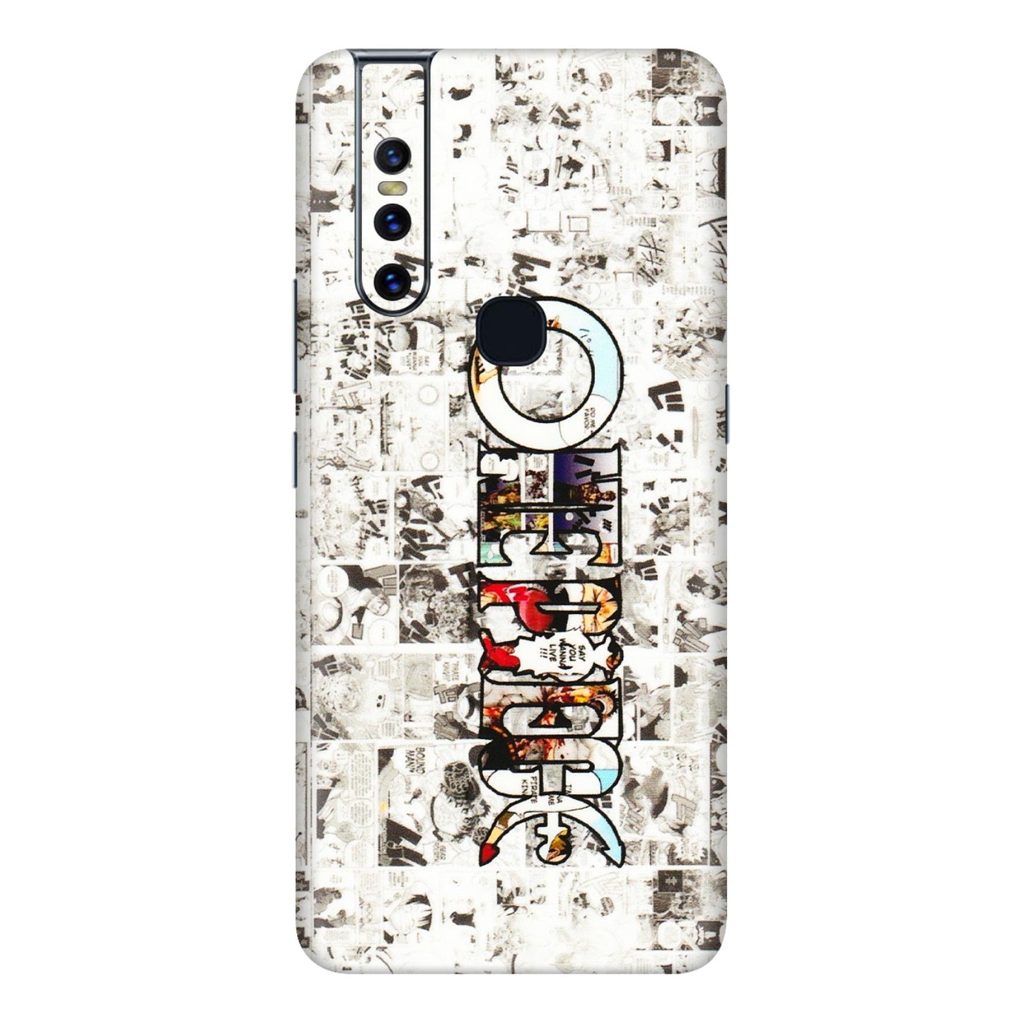 VIVO Z/V/X/T/U/S Series Phone Skins (All Models) - One Piece Manga - 3D Embossed Finish (L-26) Vivo V15