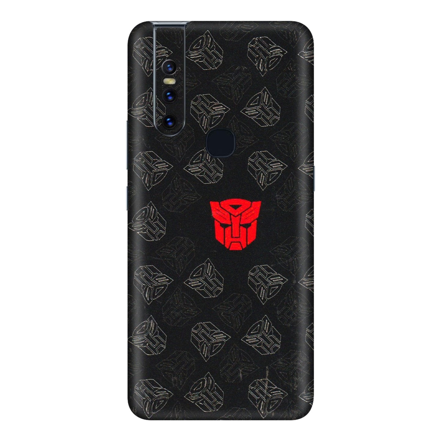 VIVO Z/V/X/T/U/S Series Phone Skins (All Models) - Transformers Devastation - 3D Embossed Finish (L-301) Vivo V15