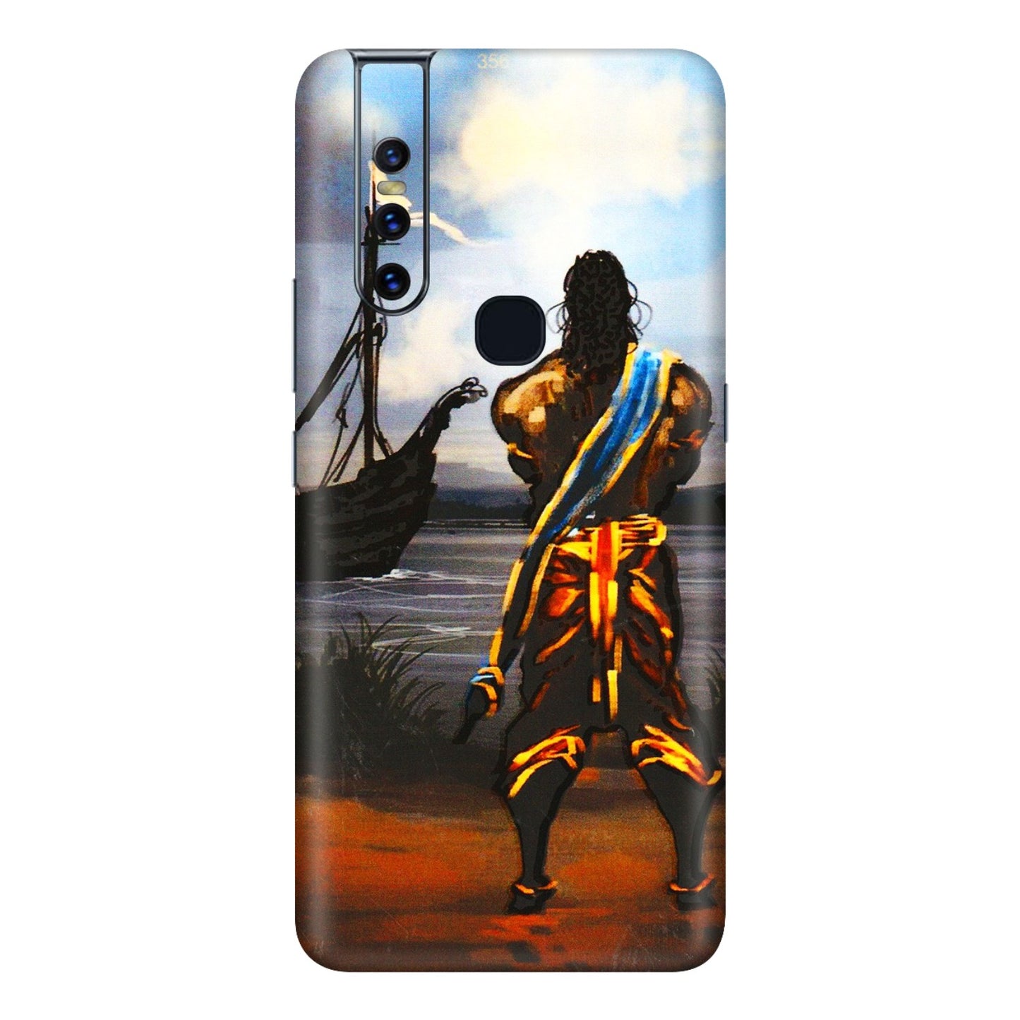 VIVO Z/V/X/T/U/S Series Phone Skins (All Models) - Heavenly God Figure - 3D Embossed Finish (L-34) Vivo V15