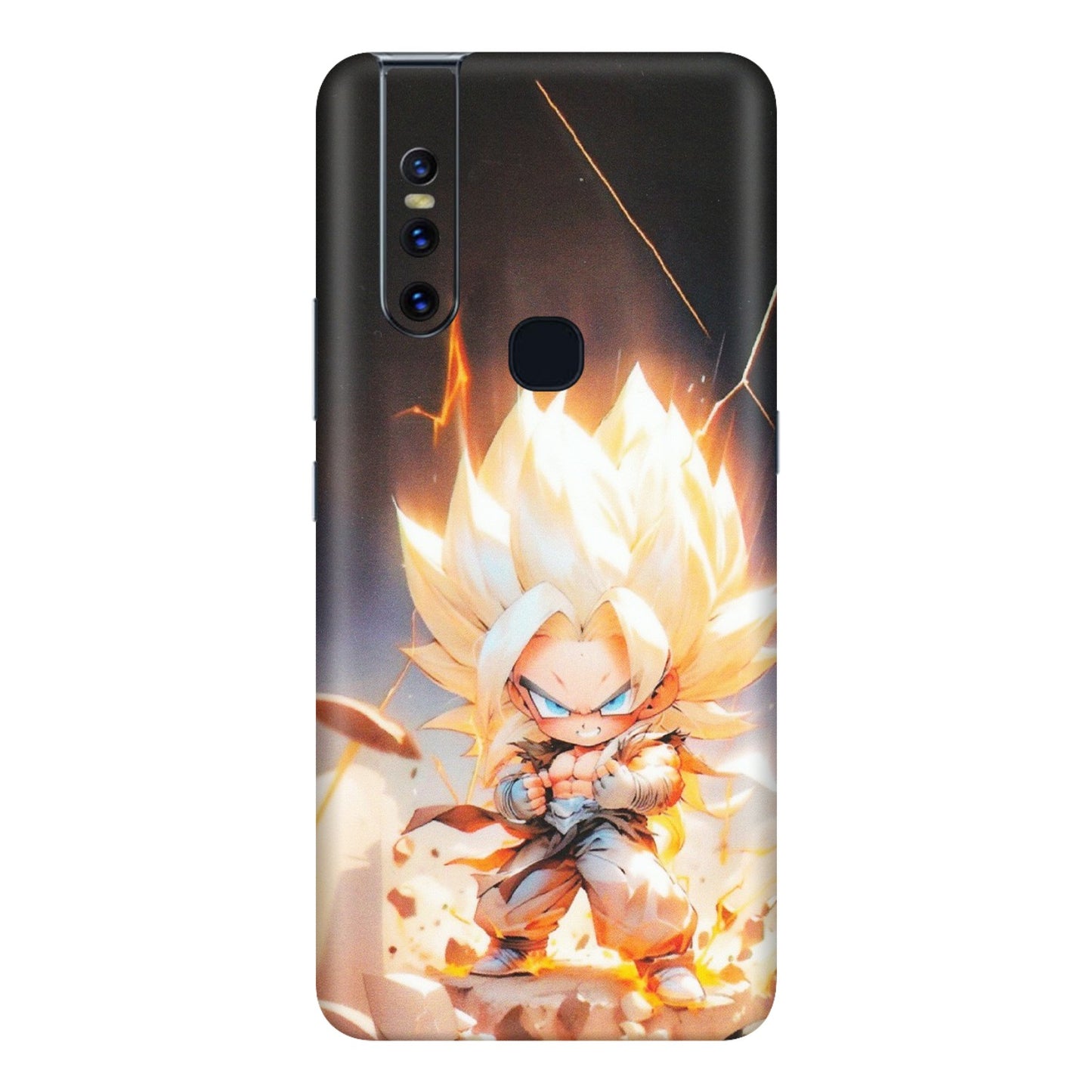 VIVO Z/V/X/T/U/S Series Phone Skins (All Models) - Goku Dragon Cute Anime - Matte Finish (M-131) Vivo V15