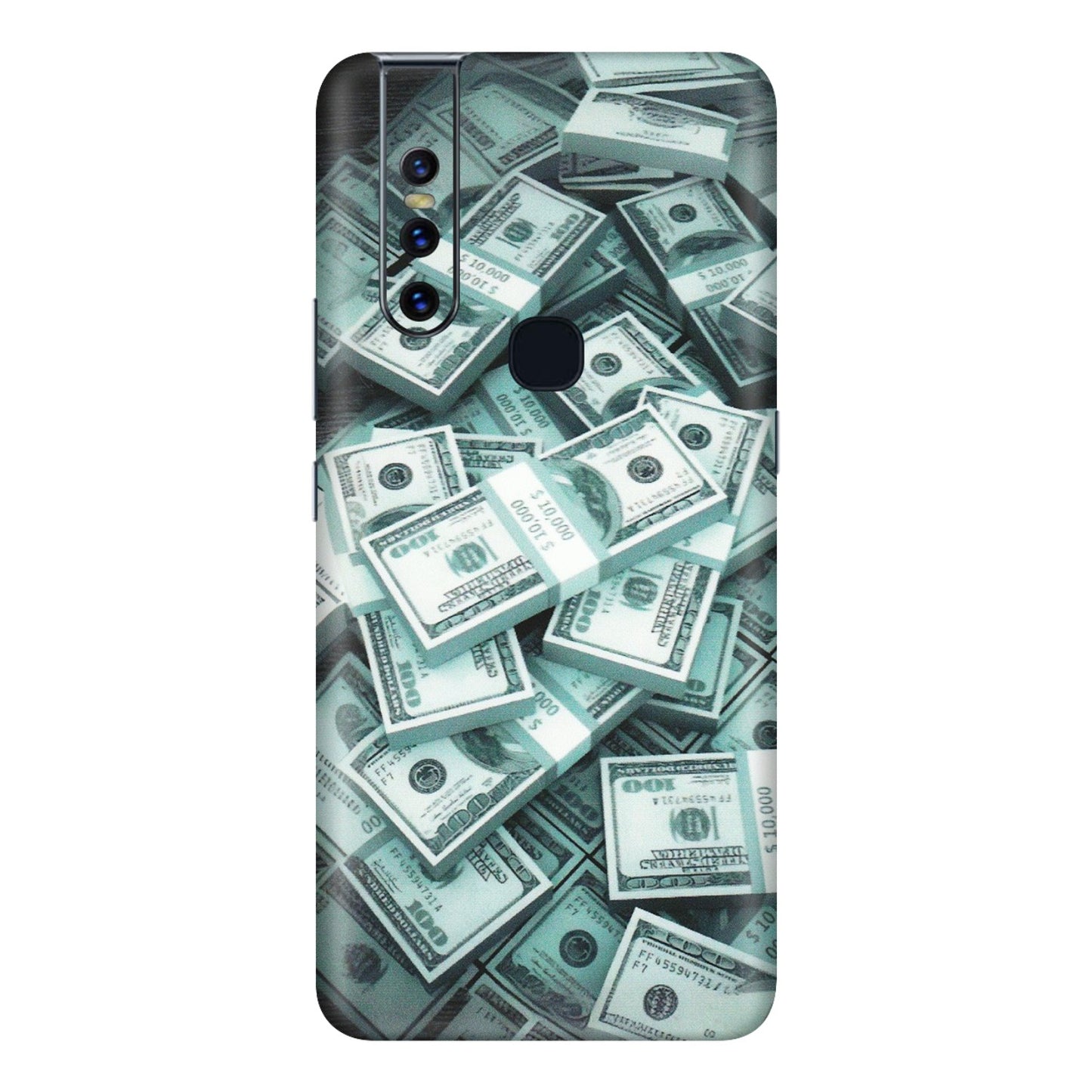 VIVO Z/V/X/T/U/S Series Phone Skins (All Models) - Hundred Dollar Bill - Matte Finish (M-162) Vivo V15