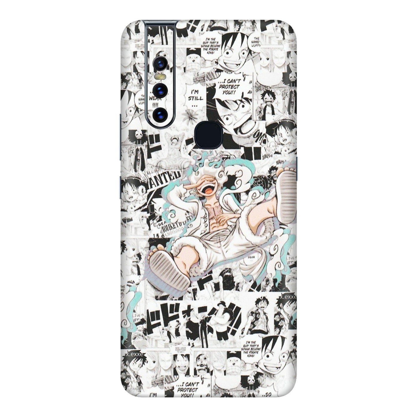 VIVO Z/V/X/T/U/S Series Phone Skins (All Models) - One Piece Comic - Matte Finish (M-168) Vivo V15