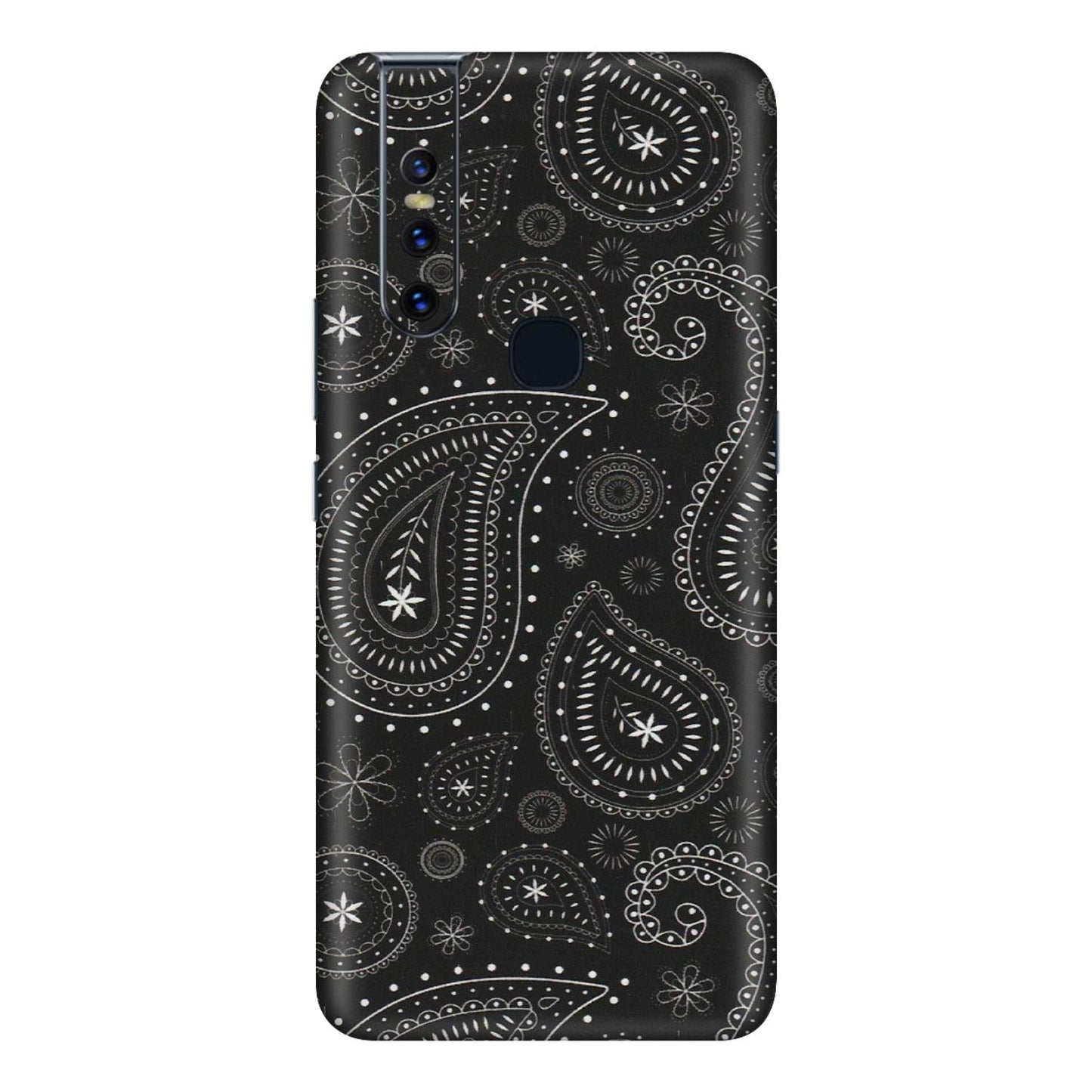VIVO Z/V/X/T/U/S Series Phone Skins (All Models) - Black Sober Kerry - Matte Finish (M-37) Vivo V15