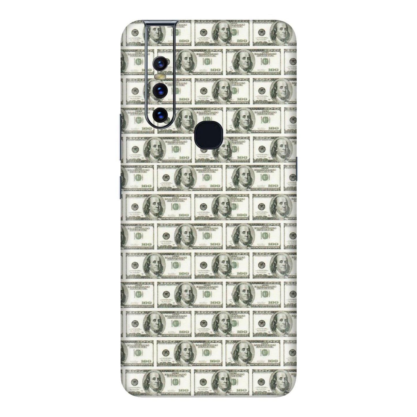 VIVO Z/V/X/T/U/S Series Phone Skins (All Models) - I Love Dollars - Matte Finish (M-40) Vivo V15