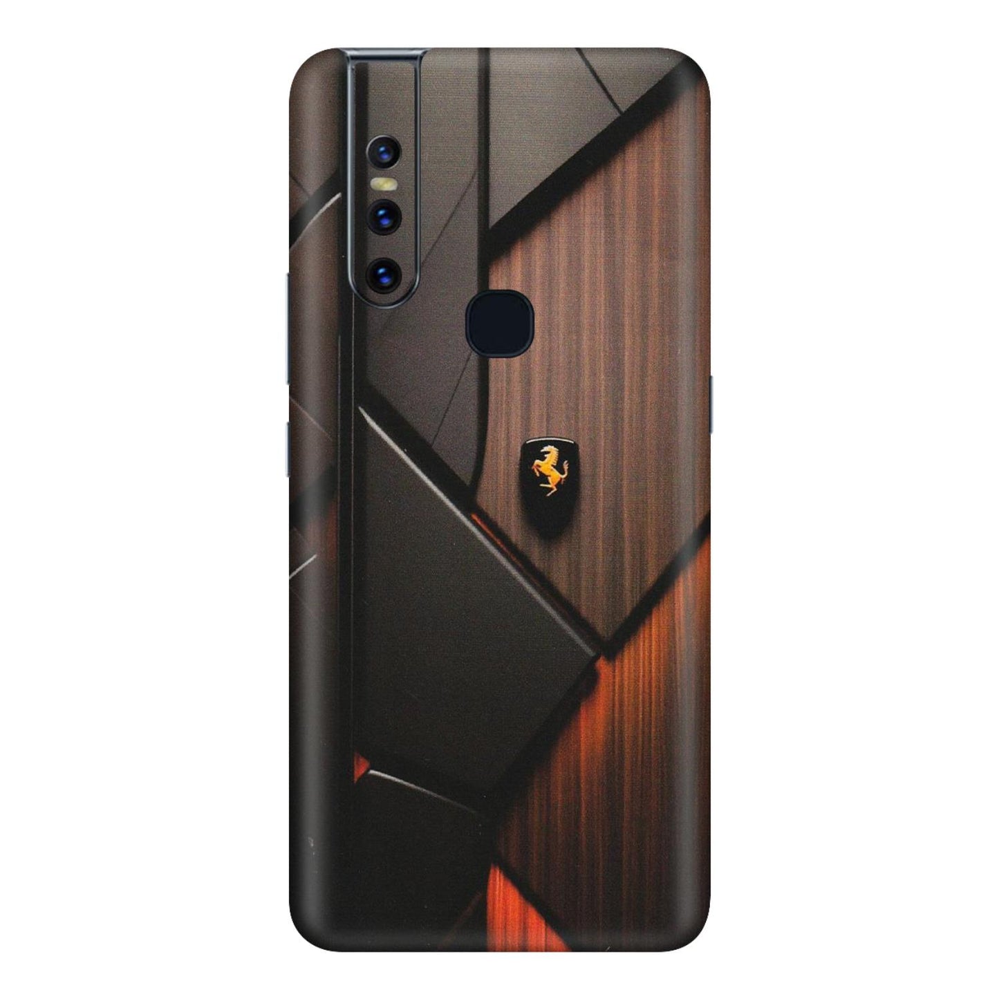 VIVO Z/V/X/T/U/S Series Phone Skins (All Models) - Lambo Beauty Wood Pattern Sober - Matte Finish (M-51) Vivo V15