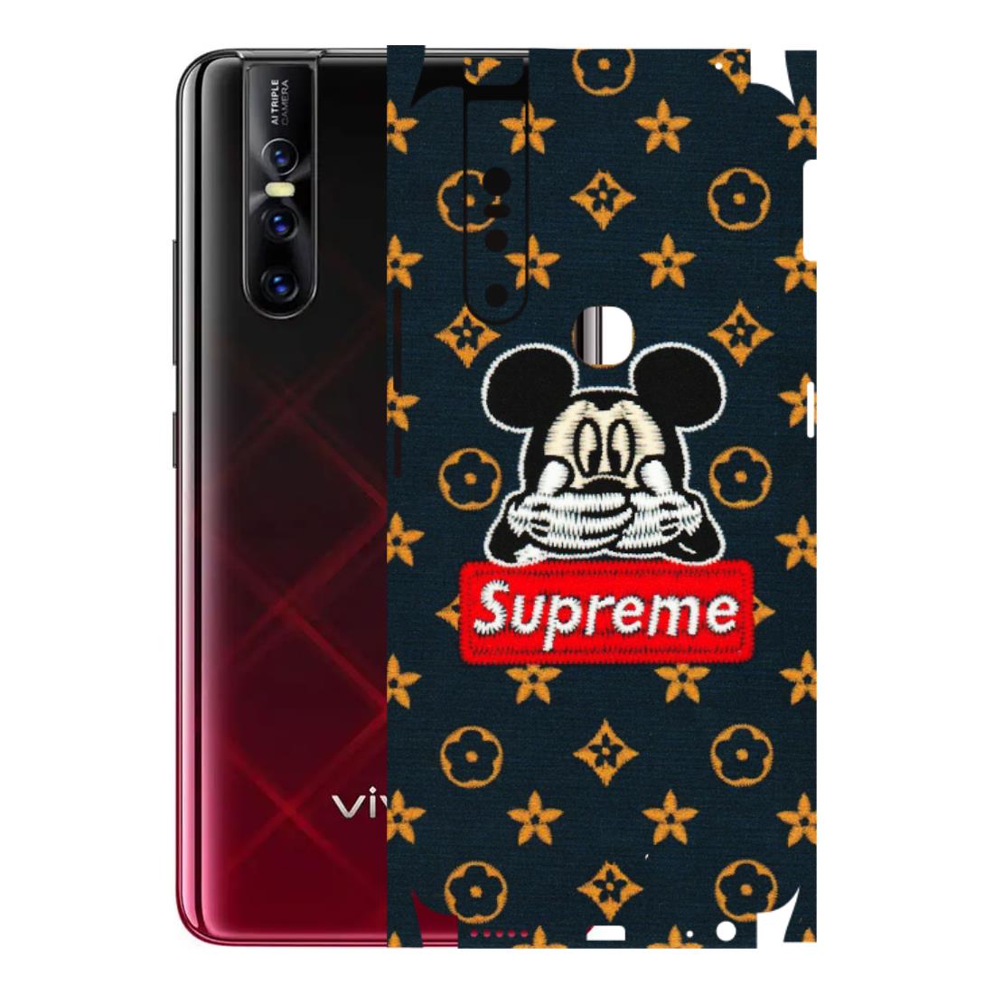 VIVO Z/V/X/T/U/S Series Phone Skins (All Models) - Mickey Supreme - Matte Finish (M-83) Vivo V15