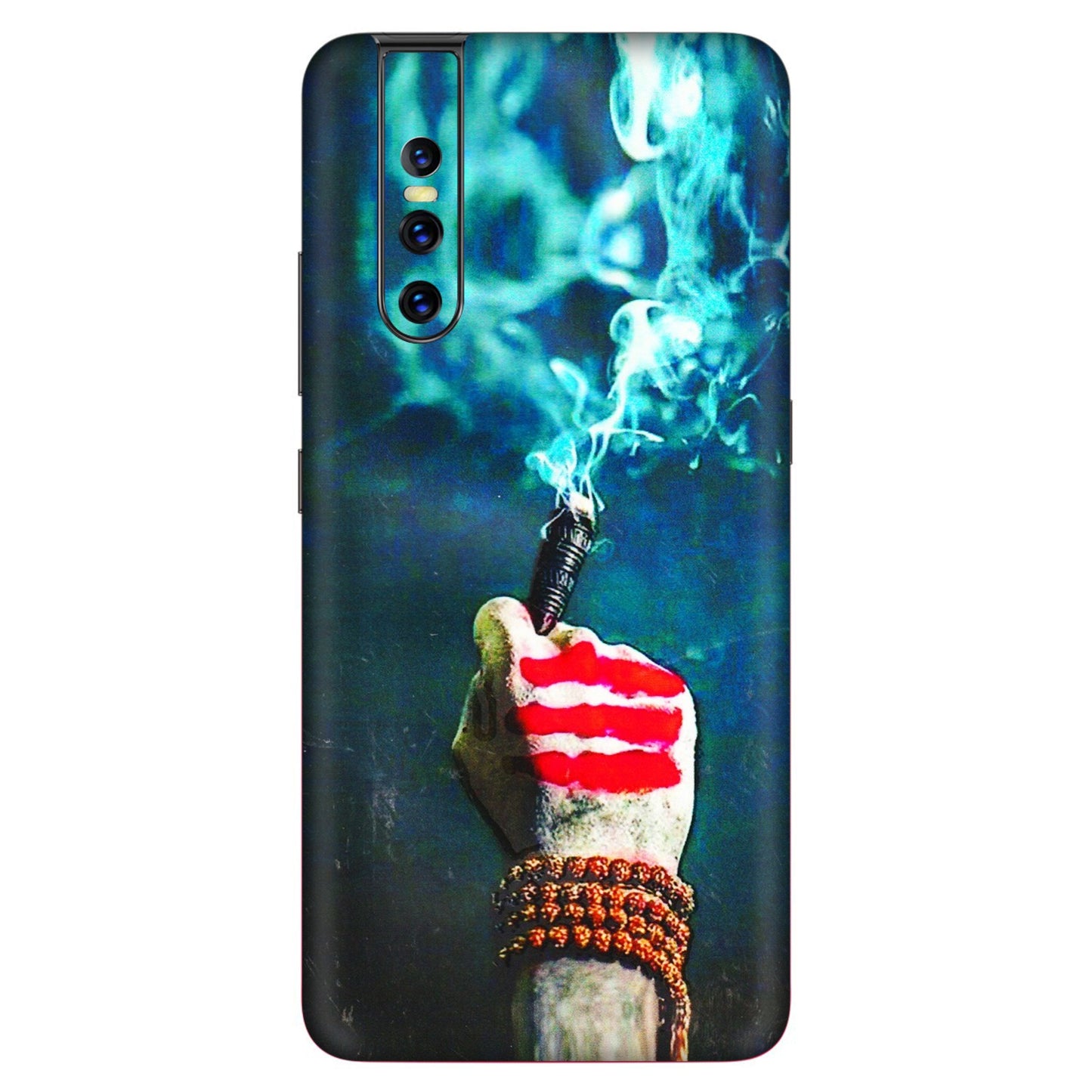 VIVO Z/V/X/T/U/S Series Phone Skins (All Models) - Mahadev Bhakt - 3D Embossed Finish (L-146) Vivo V15 Pro
