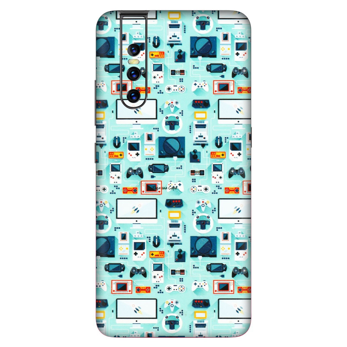 VIVO Z/V/X/T/U/S Series Phone Skins (All Models) - Gadgets Doodle - 3D Embossed Finish (L-184) Vivo V15 Pro