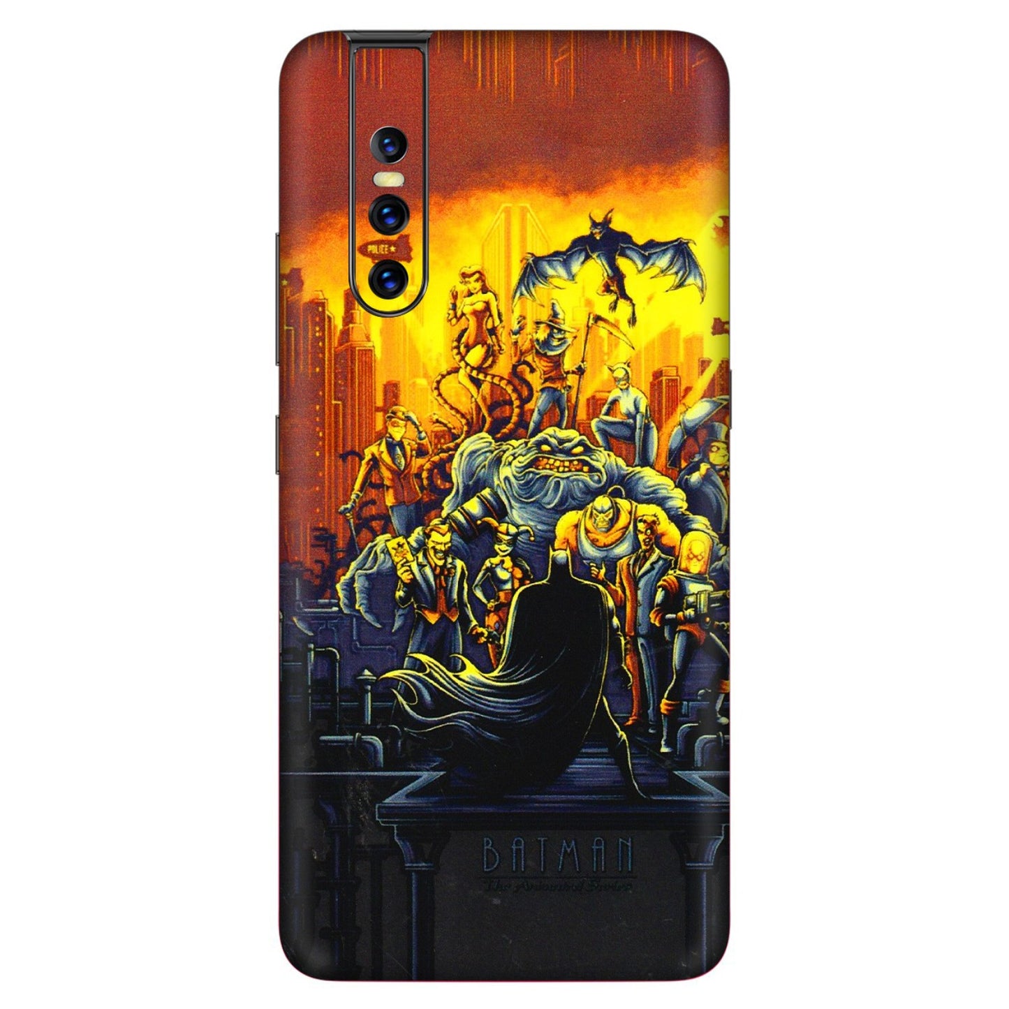 VIVO Z/V/X/T/U/S Series Phone Skins (All Models) - Games Doodles - 3D Embossed Finish (L-24) Vivo V15 Pro