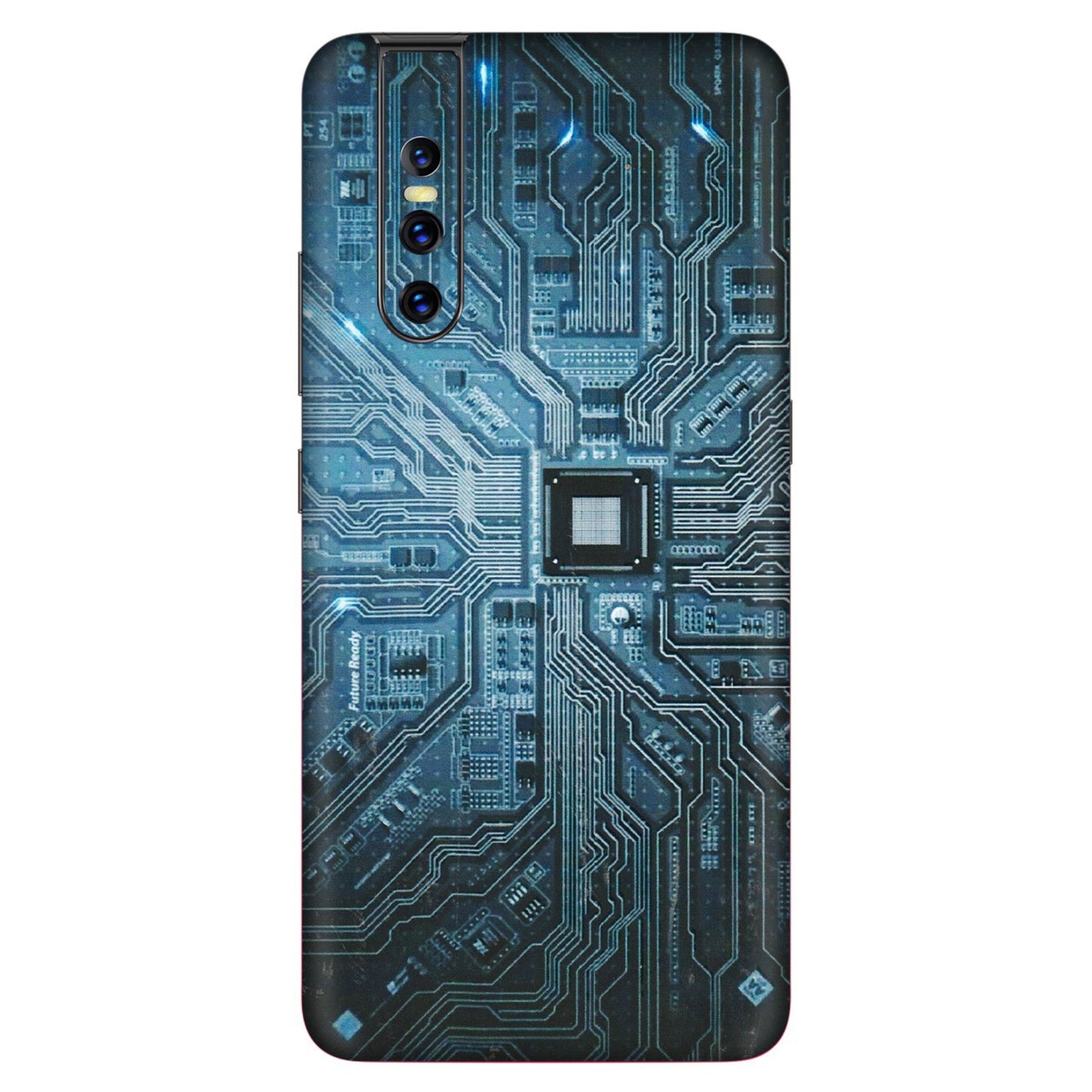 VIVO Z/V/X/T/U/S Series Phone Skins (All Models) - Original Circuit - 3D Embossed Finish (L-267) Vivo V15 Pro