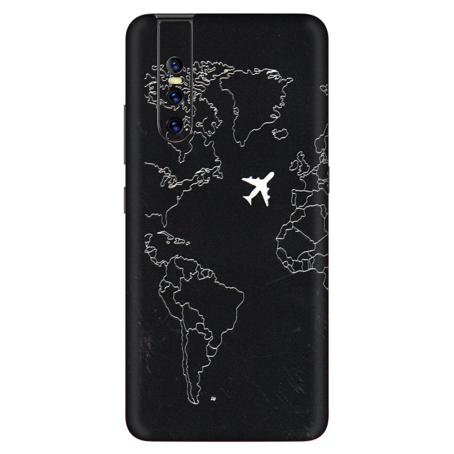 VIVO Z/V/X/T/U/S Series Phone Skins (All Models) - Never Ending Travel - 3D Embossed Finish (L-79) Vivo V15 Pro