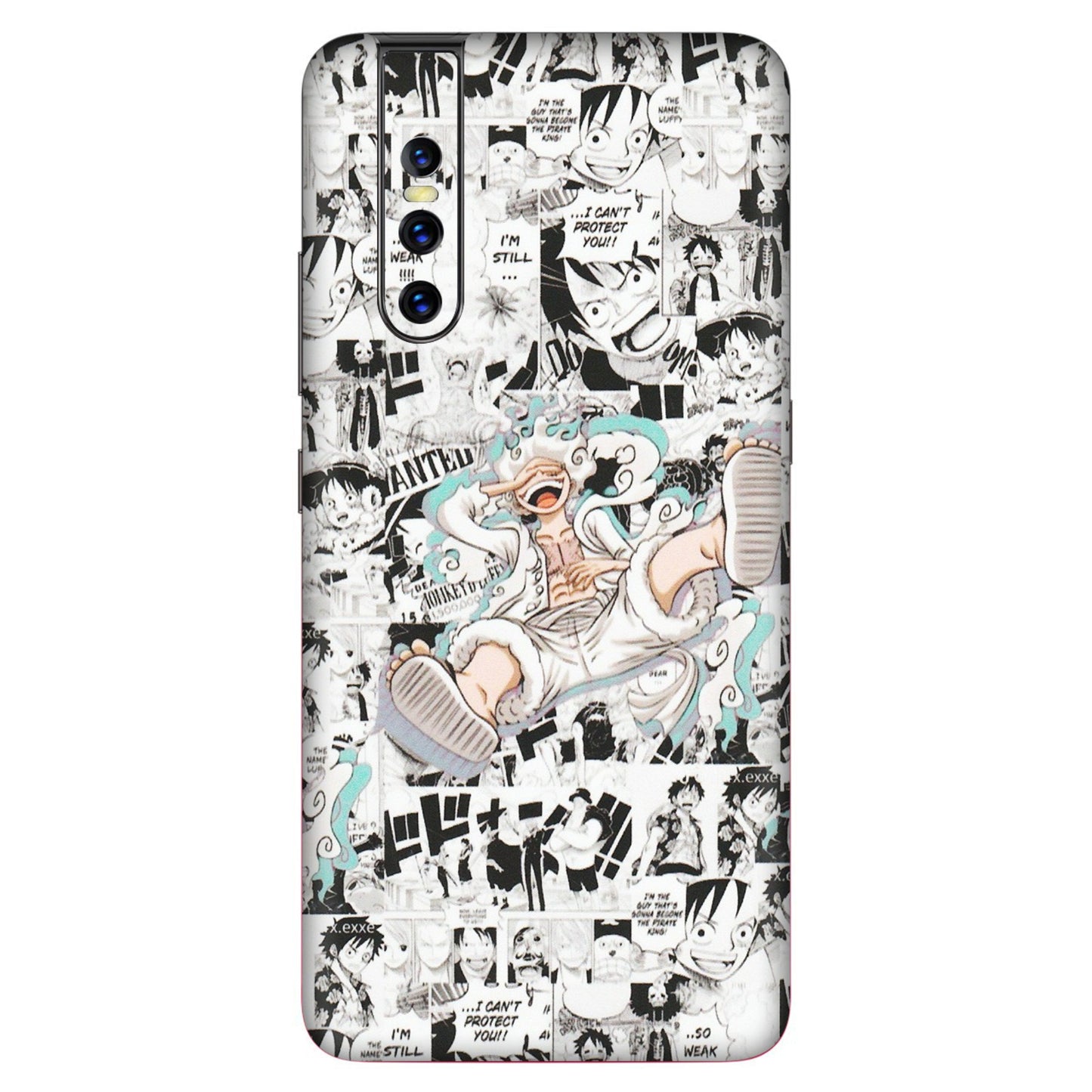 VIVO Z/V/X/T/U/S Series Phone Skins (All Models) - One Piece Comic - Matte Finish (M-168) Vivo V15 Pro