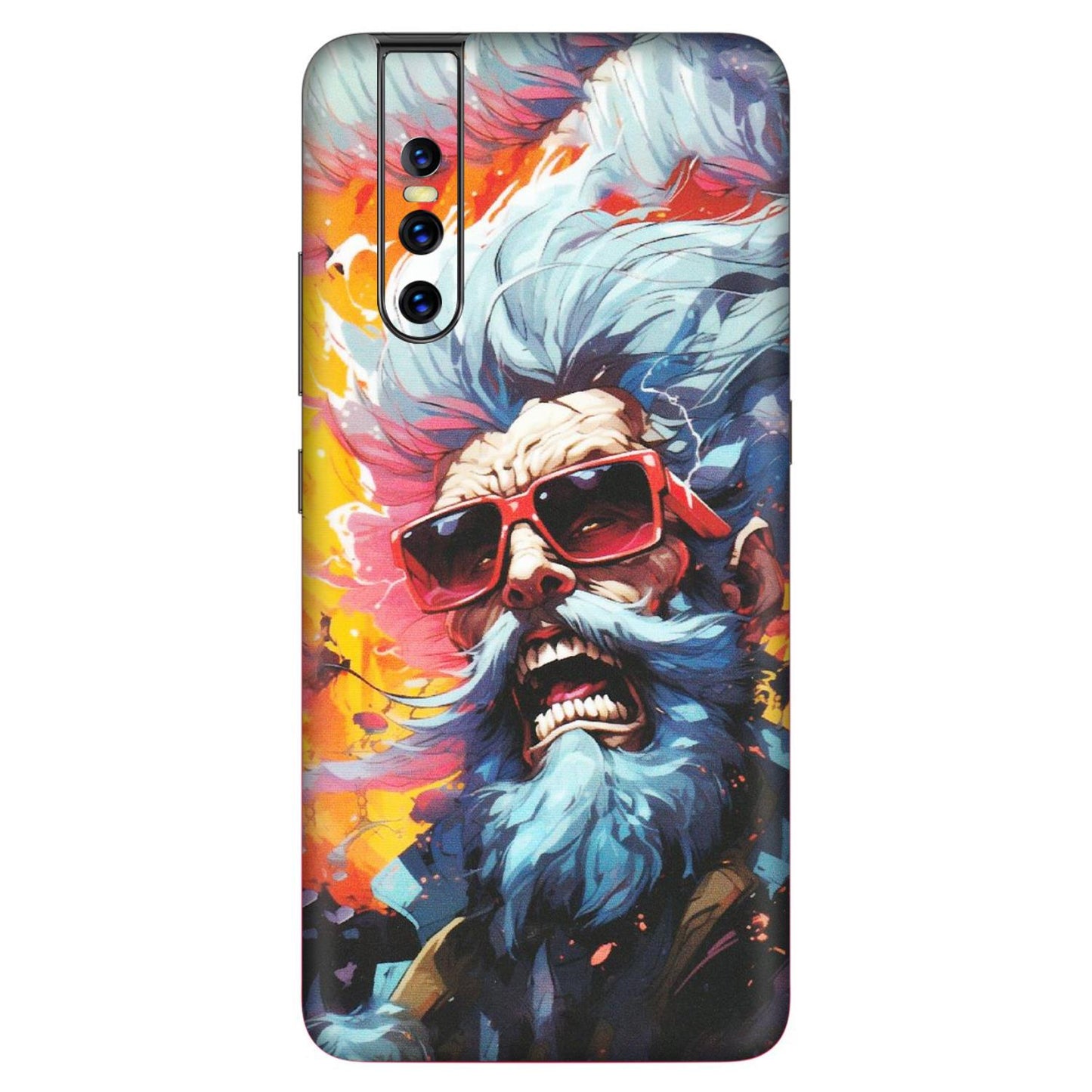 VIVO Z/V/X/T/U/S Series Phone Skins (All Models) - Daddy Cool Character - Matte Finish (M-43) Vivo V15 Pro