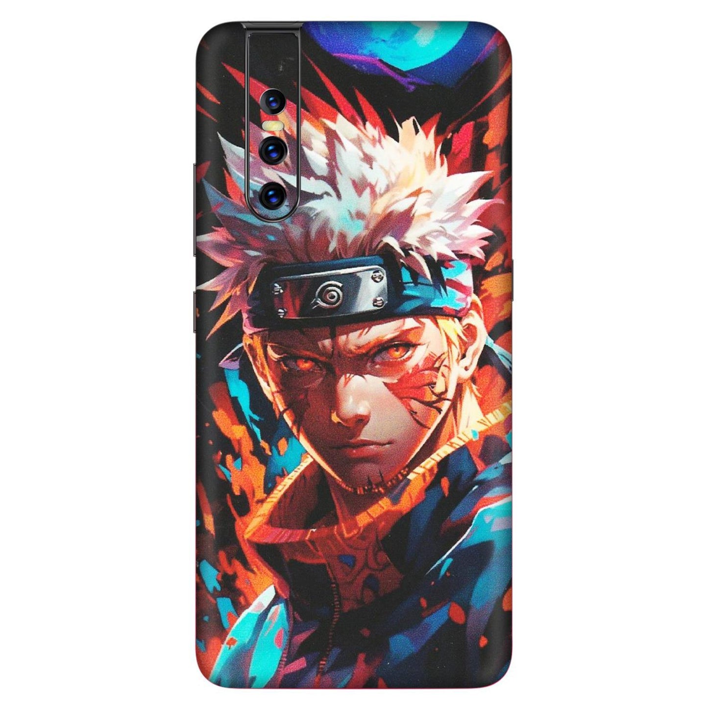 VIVO Z/V/X/T/U/S Series Phone Skins (All Models) - Anime Ferocious Character - Matte Finish (M-44) Vivo V15 Pro