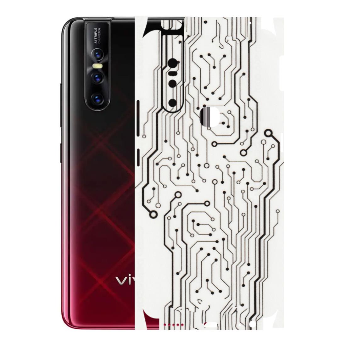 VIVO Z/V/X/T/U/S Series Phone Skins (All Models) - Tech Circuits - Transparent Finish (T-03) Vivo V15