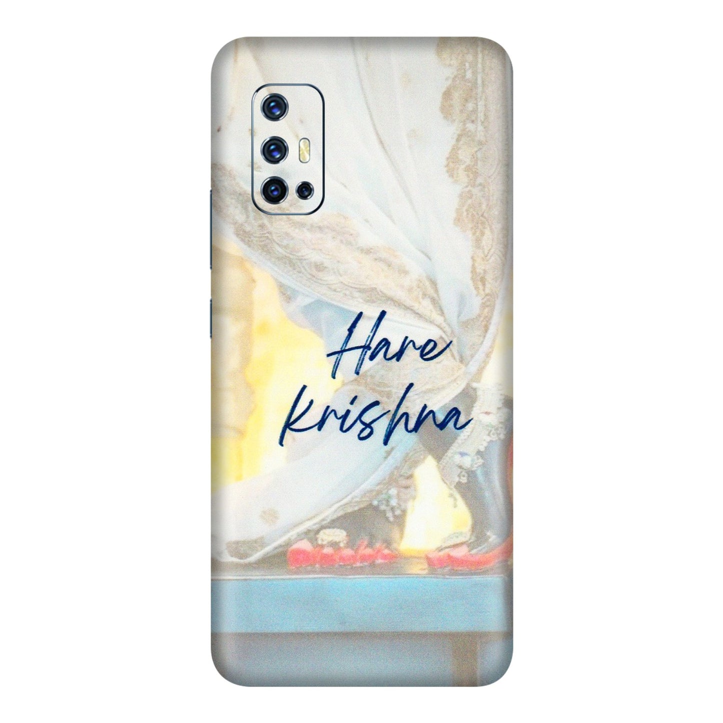 VIVO Z/V/X/T/U/S Series Phone Skins (All Models) - Hare Krishna - 3D Embossed Finish (L-03) Vivo V17
