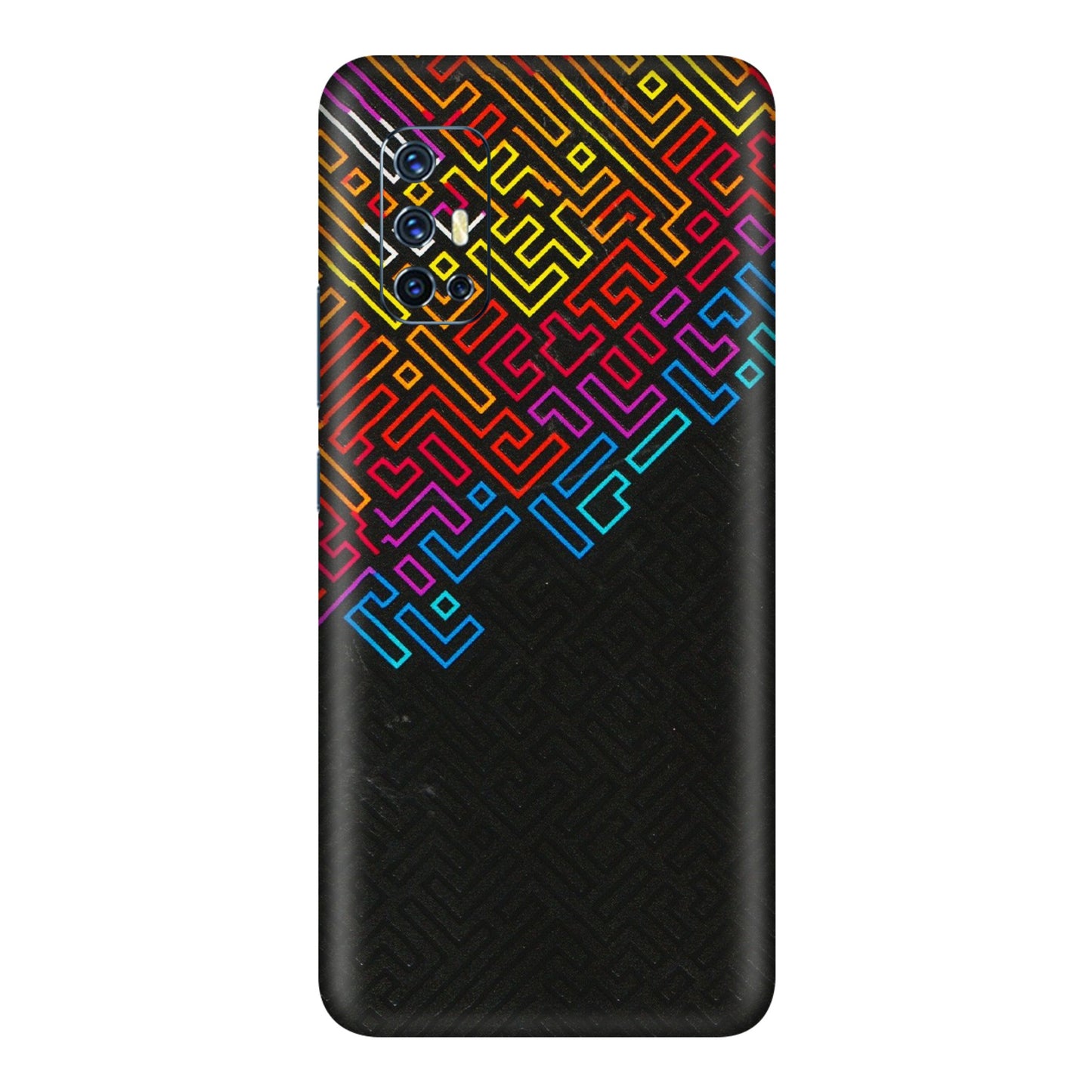 VIVO Z/V/X/T/U/S Series Phone Skins (All Models) - Dotme Pattern Art - 3D Embossed Finish (L-121) Vivo V17
