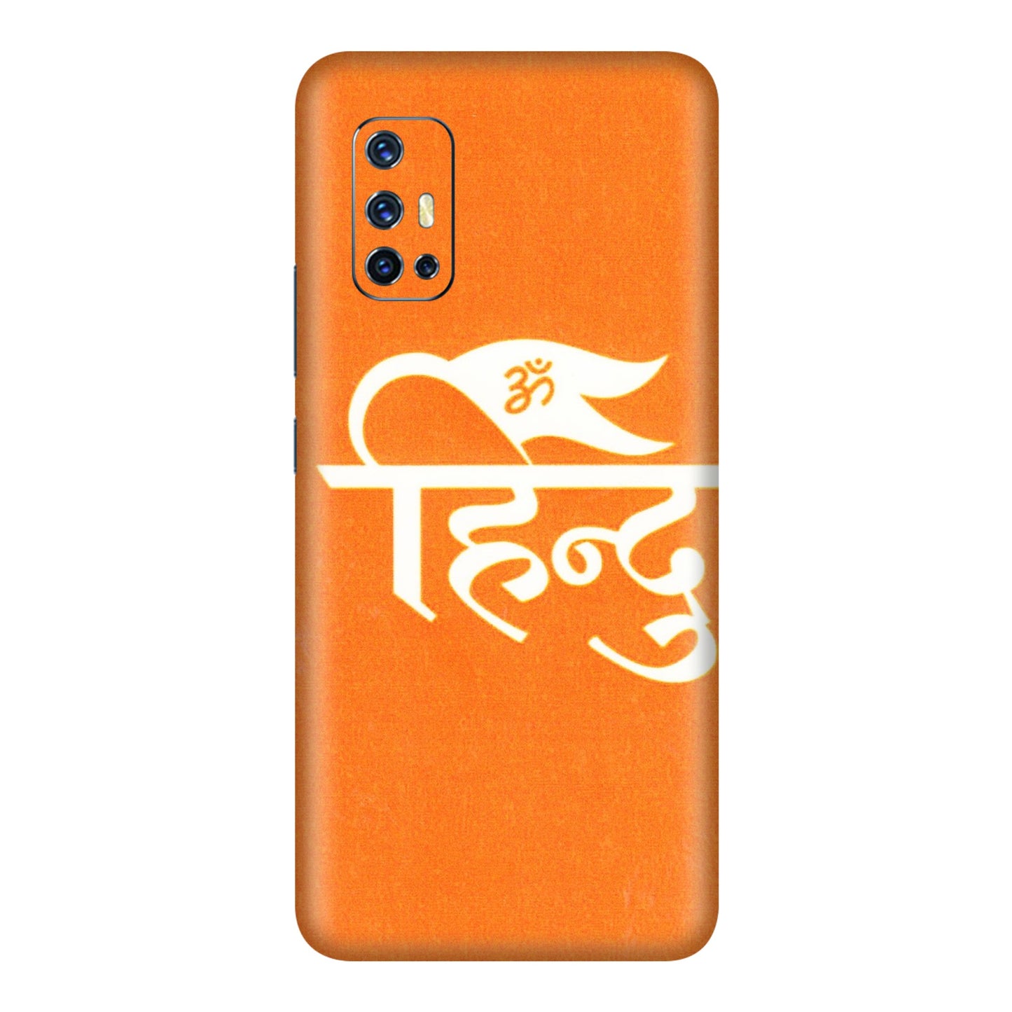 VIVO Z/V/X/T/U/S Series Phone Skins (All Models) - Hindu Kesari - 3D Embossed Finish (L-154) Vivo V17