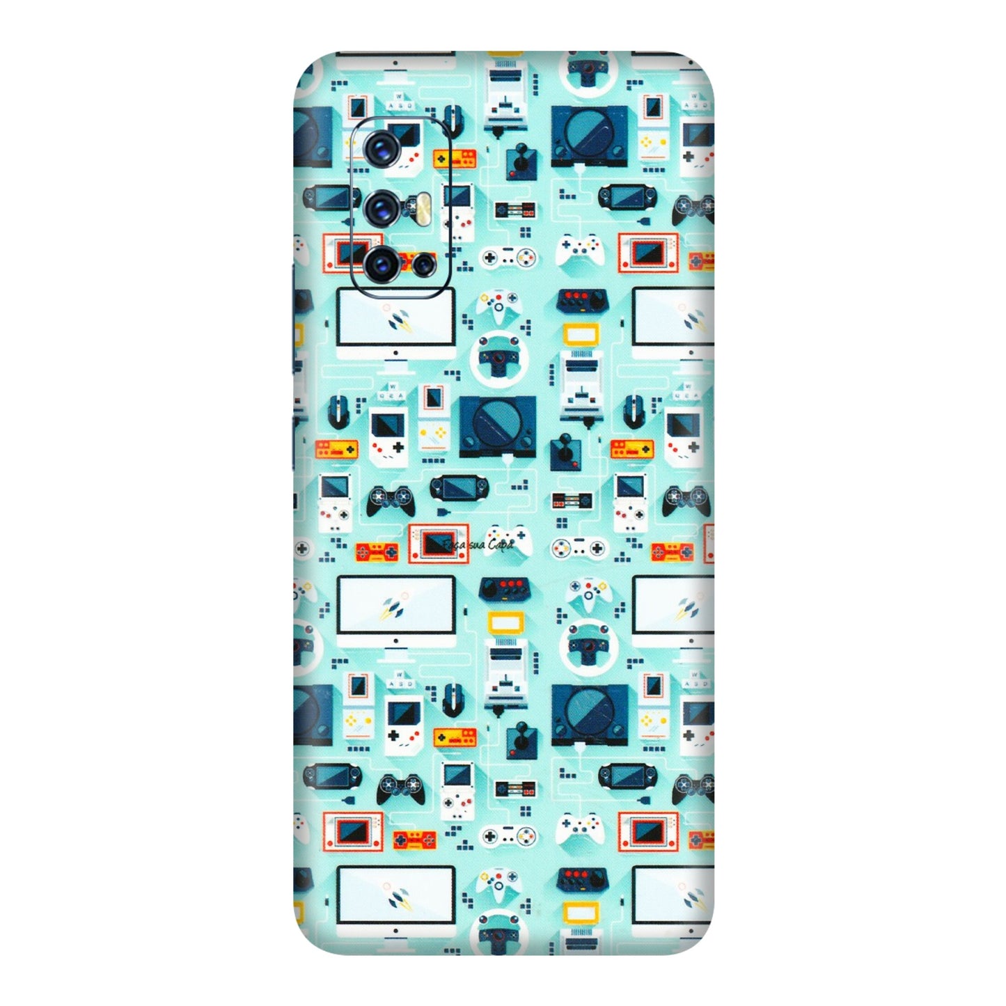 VIVO Z/V/X/T/U/S Series Phone Skins (All Models) - Gadgets Doodle - 3D Embossed Finish (L-184) Vivo V17