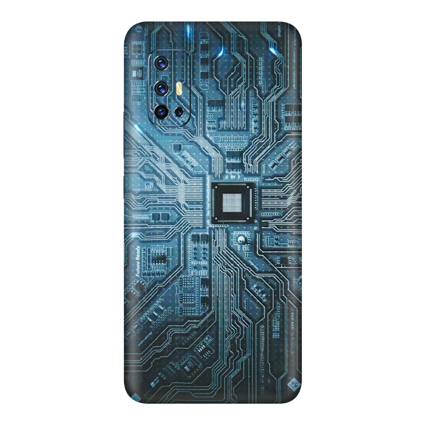 VIVO Z/V/X/T/U/S Series Phone Skins (All Models) - Original Circuit - 3D Embossed Finish (L-267) Vivo V17