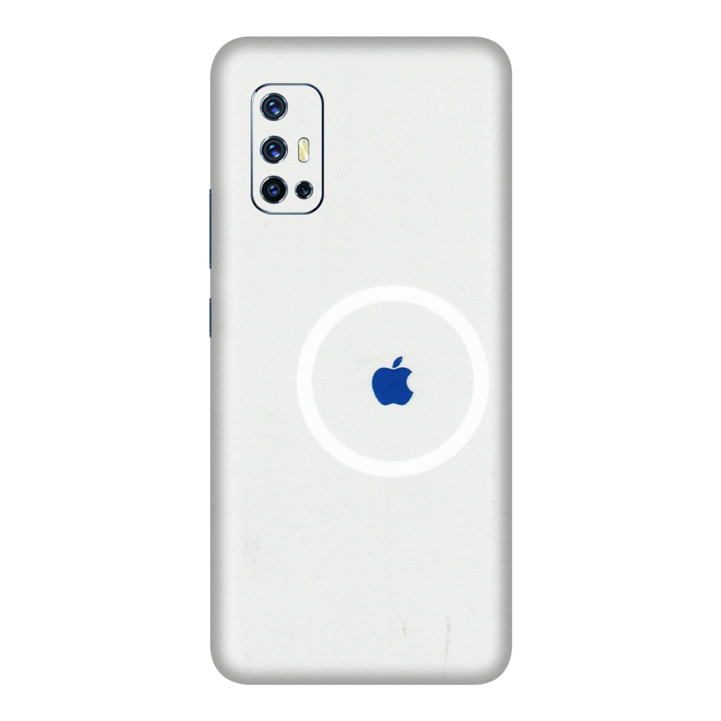 VIVO Z/V/X/T/U/S Series Phone Skins (All Models) - iPhone Magsafe Logo - 3D Embossed Finish (L-320) Vivo V17