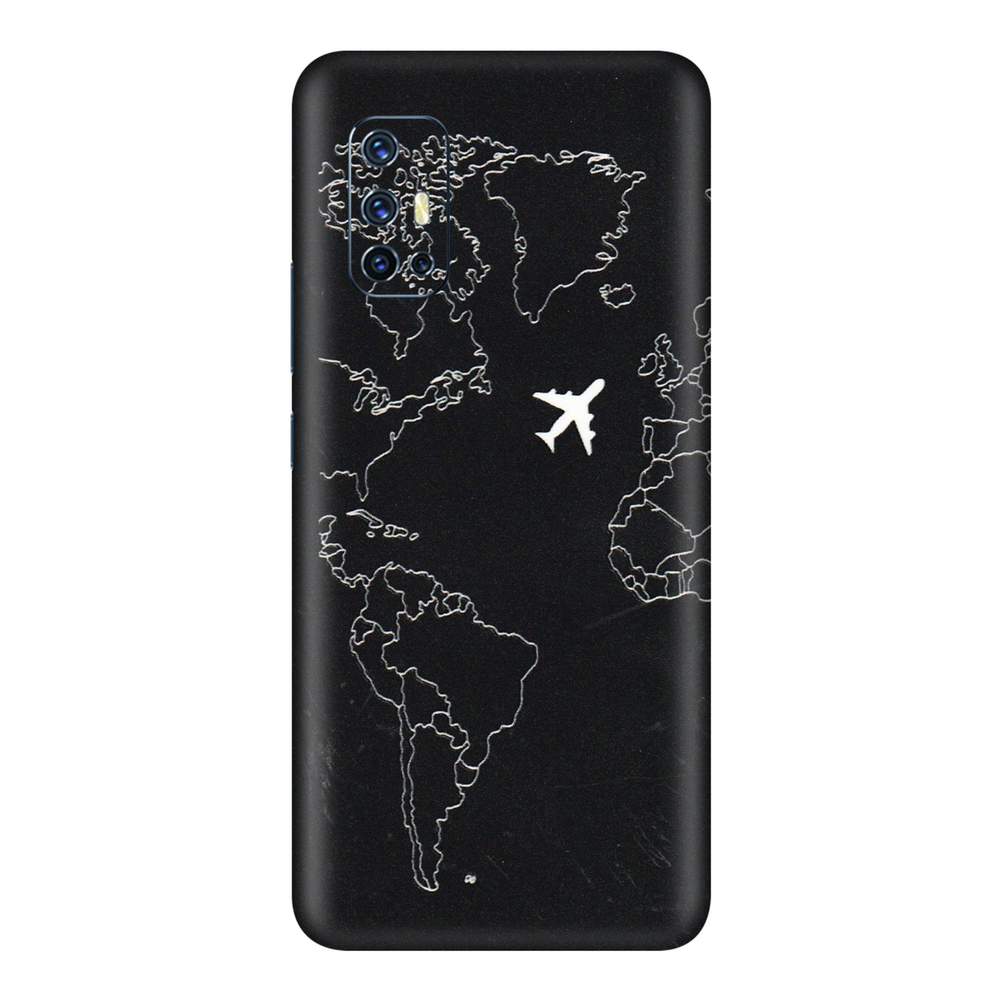 VIVO Z/V/X/T/U/S Series Phone Skins (All Models) - Never Ending Travel - 3D Embossed Finish (L-79) Vivo V17