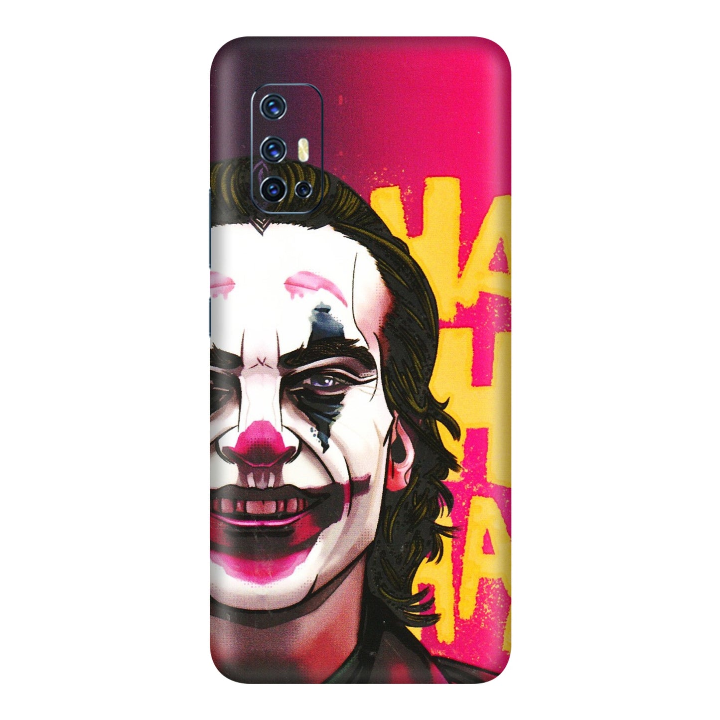 VIVO Z/V/X/T/U/S Series Phone Skins (All Models) - Joker Evil Laugh - 3D Embossed Finish (L-97) Vivo V17