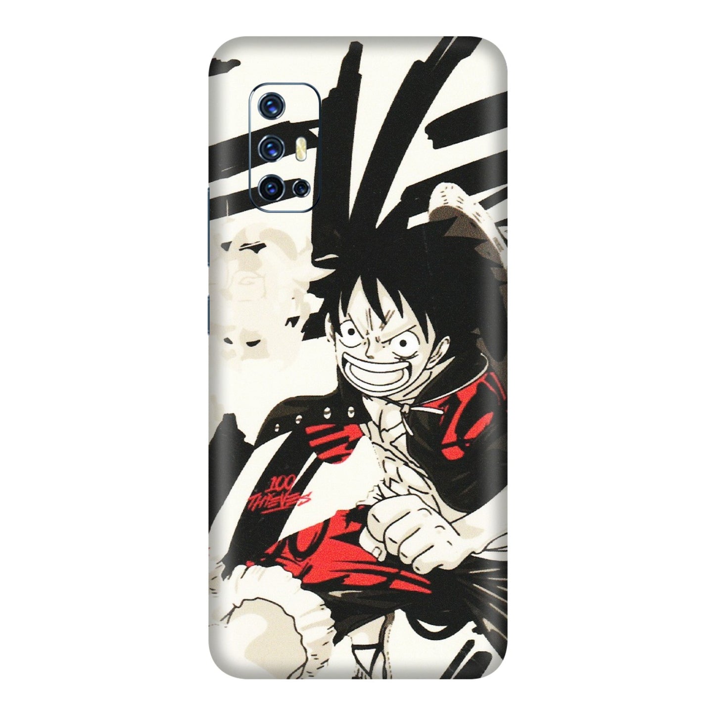 VIVO Z/V/X/T/U/S Series Phone Skins (All Models) - Monkey D.Luffy Manga Anime - Matte Finish (M-145) Vivo V17