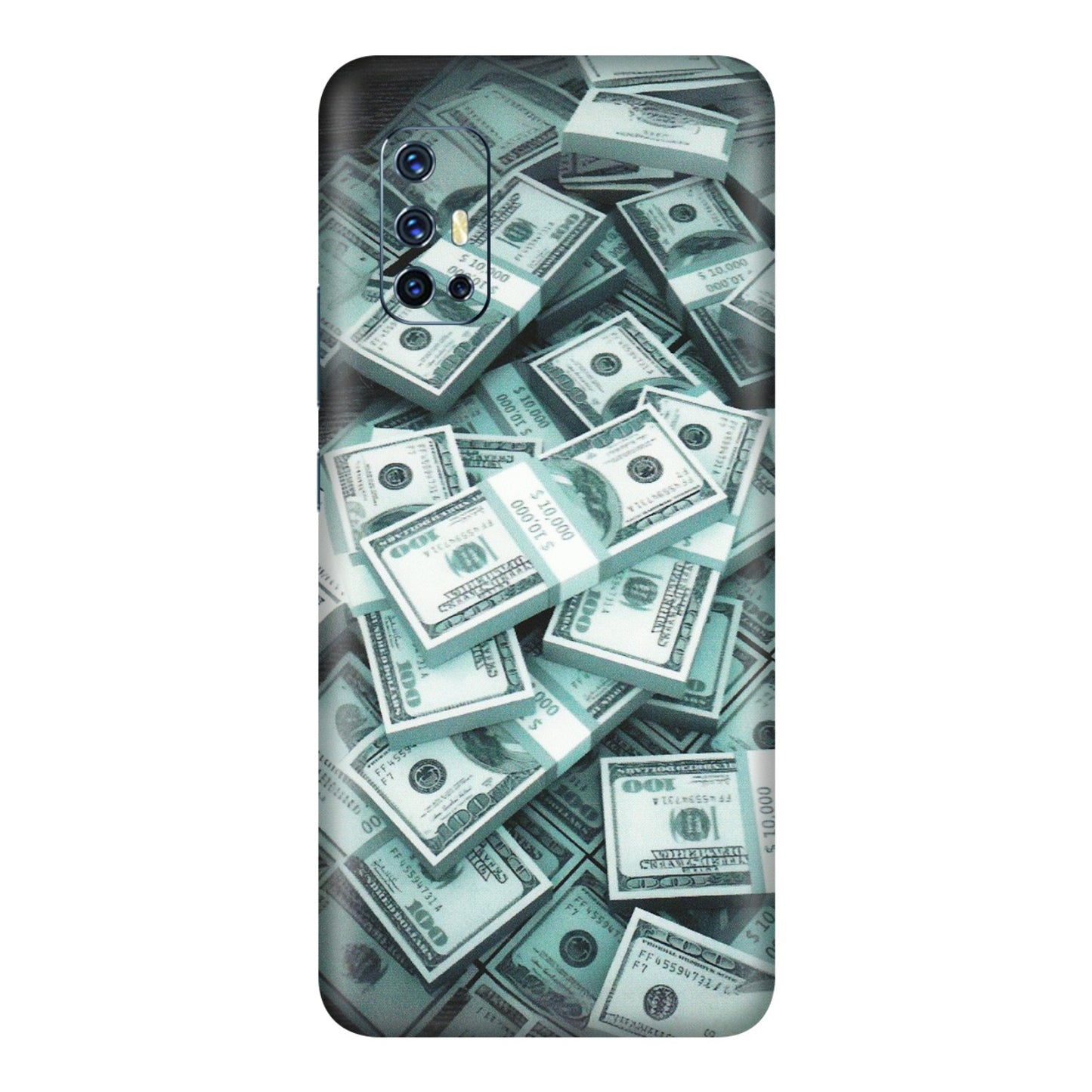 VIVO Z/V/X/T/U/S Series Phone Skins (All Models) - Hundred Dollar Bill - Matte Finish (M-162) Vivo V17