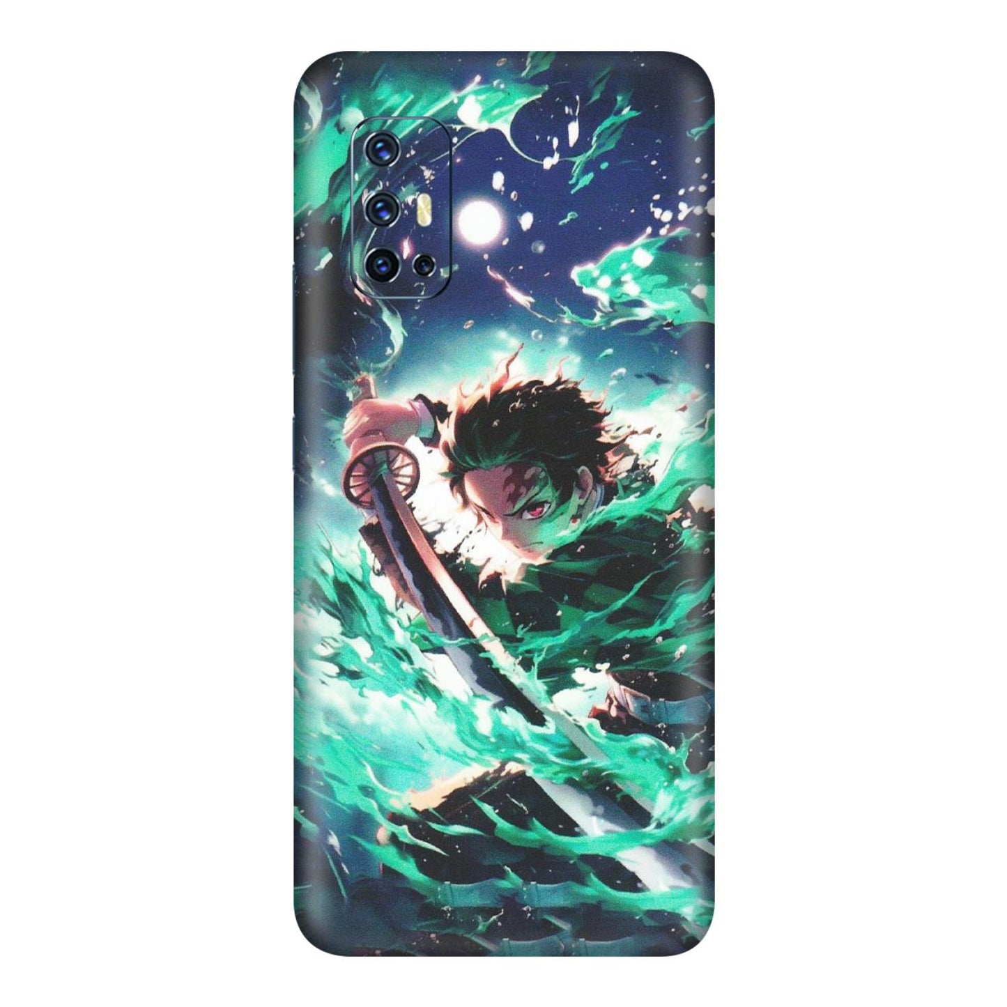 VIVO Z/V/X/T/U/S Series Phone Skins (All Models) - Sword Fighter Anime - Matte Finish (M-29) Vivo V17