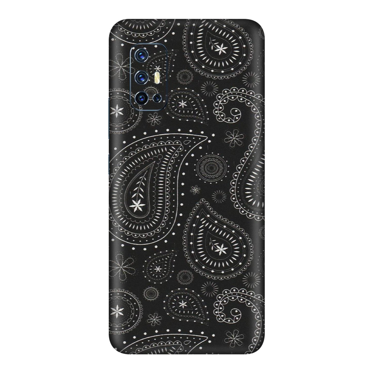 VIVO Z/V/X/T/U/S Series Phone Skins (All Models) - Black Sober Kerry - Matte Finish (M-37) Vivo V17
