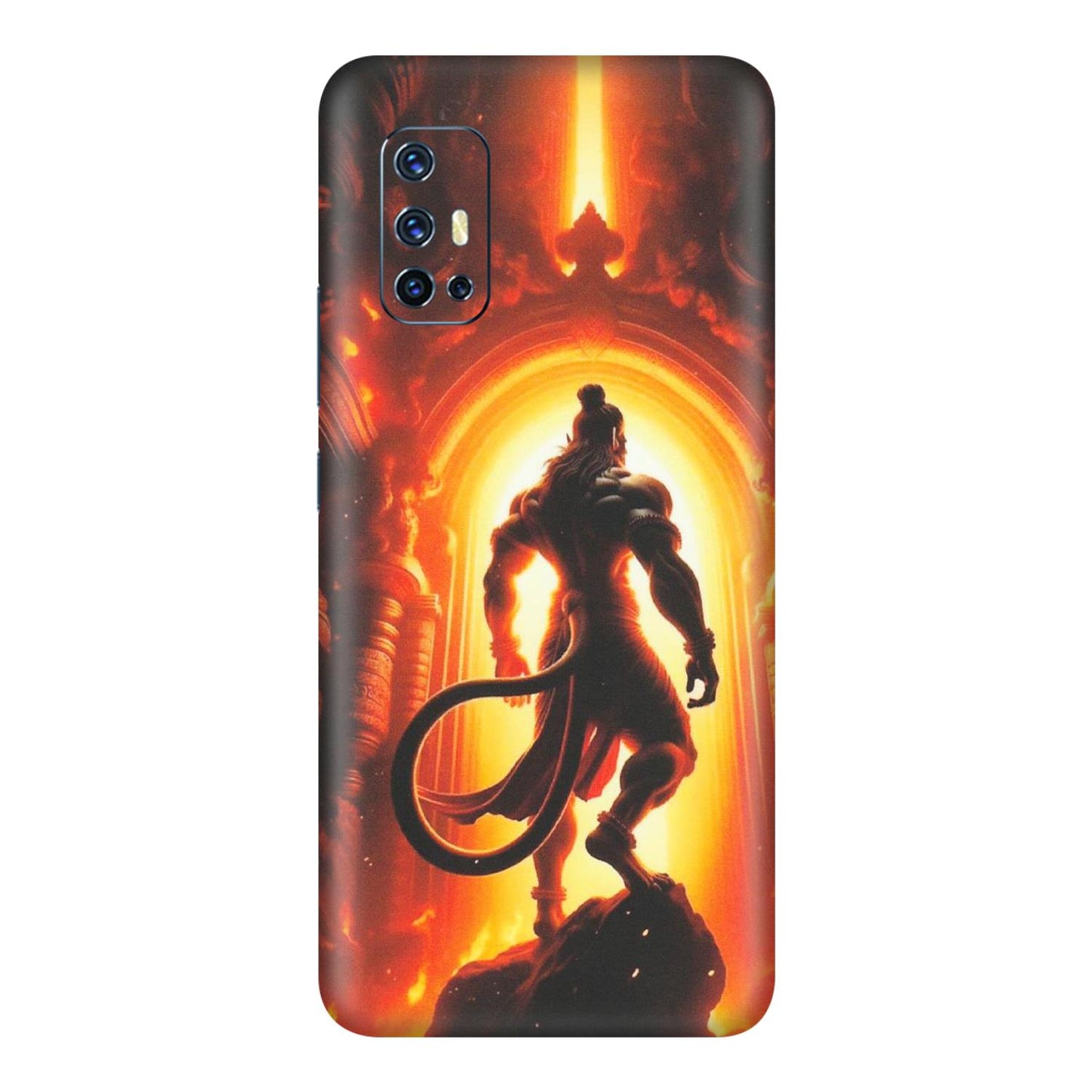 VIVO Z/V/X/T/U/S Series Phone Skins (All Models) - HanumanJi - Matte Finish (M-06) Vivo V17
