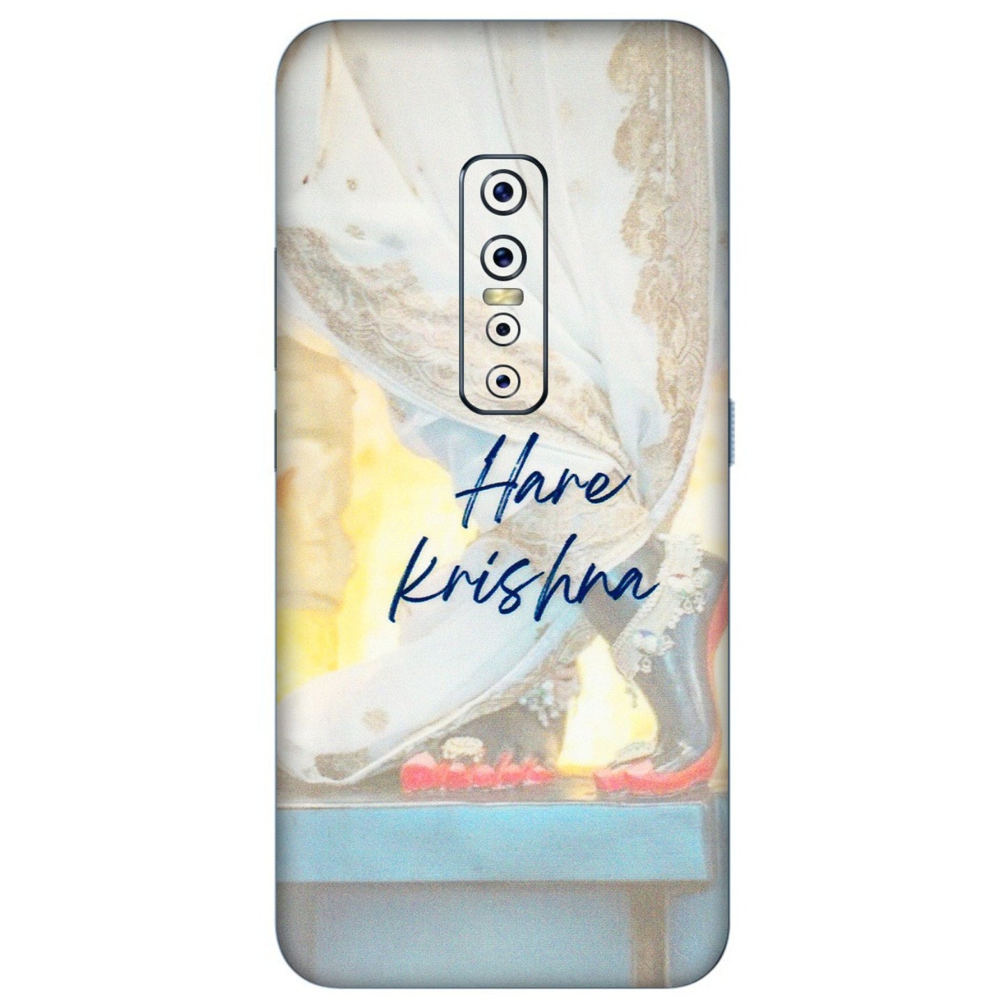 VIVO Z/V/X/T/U/S Series Phone Skins (All Models) - Hare Krishna - 3D Embossed Finish (L-03) Vivo V17 Pro