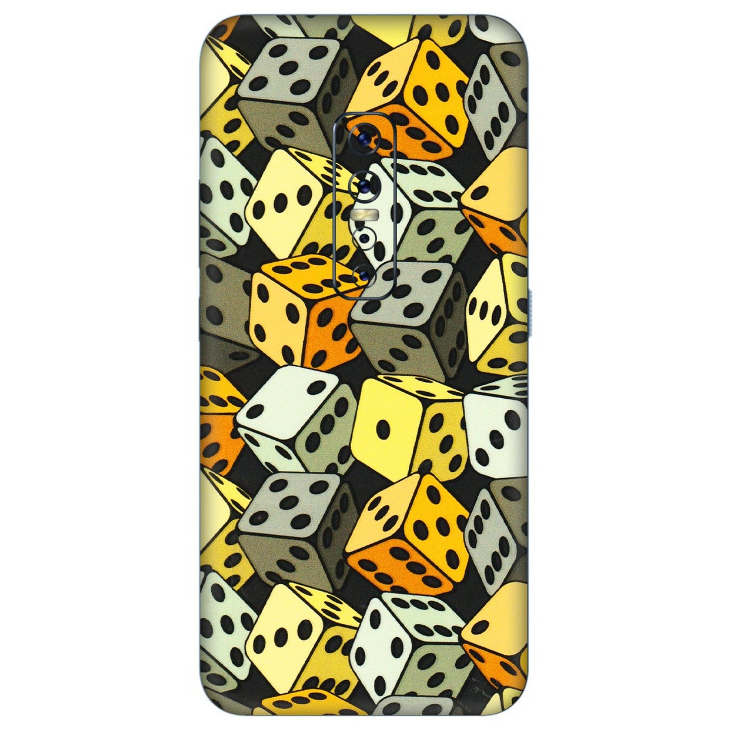 VIVO Z/V/X/T/U/S Series Phone Skins (All Models) - Dices Of Life - 3D Embossed Finish (L-04) Vivo V17 Pro