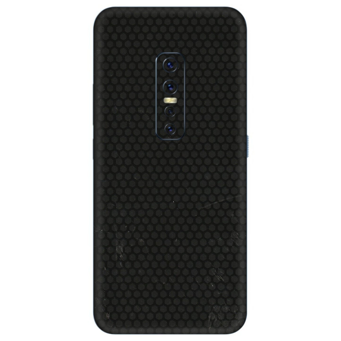 VIVO Z/V/X/T/U/S Series Phone Skins (All Models) - Black honeycomb - 3D Embossed Finish (L-114) Vivo V17 Pro