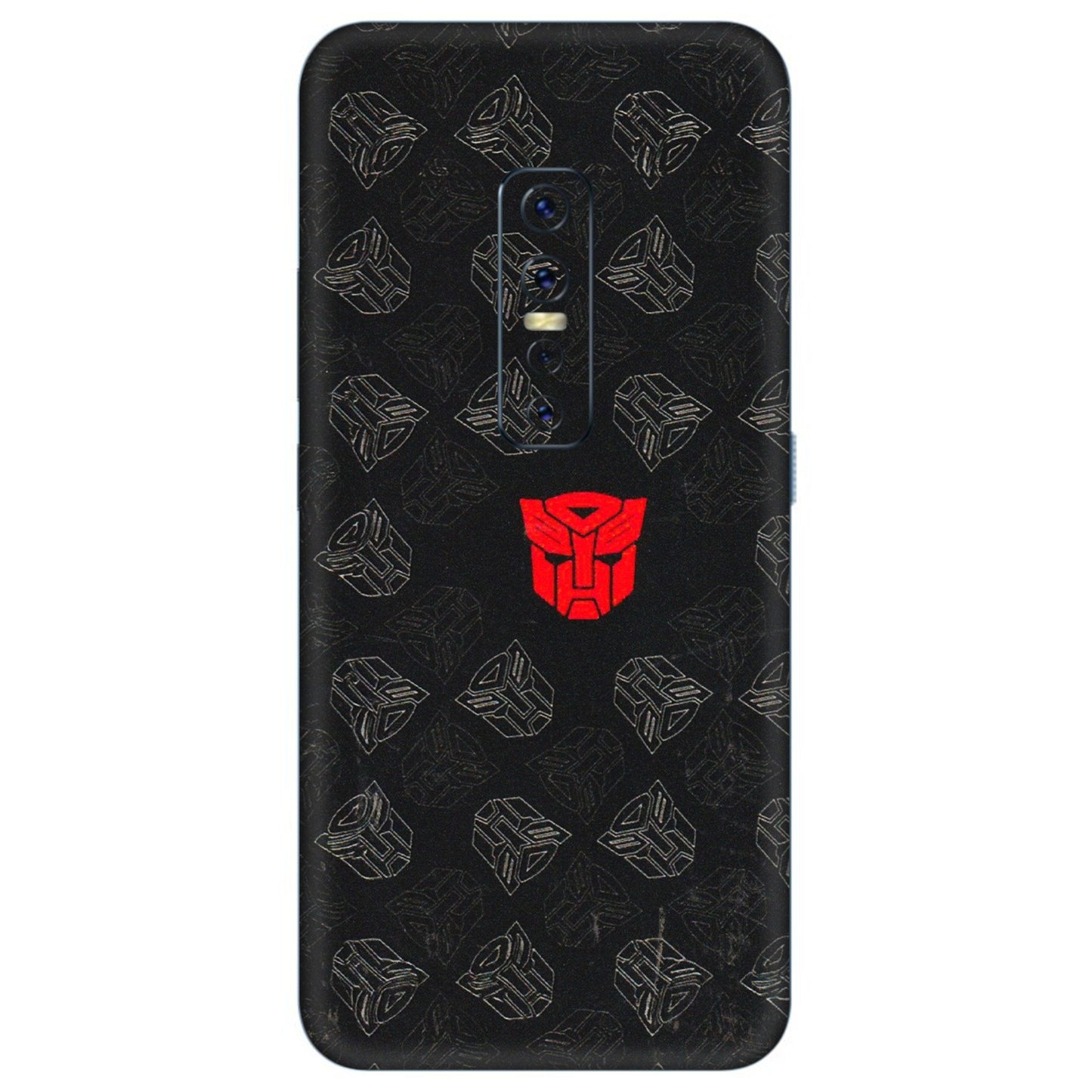 VIVO Z/V/X/T/U/S Series Phone Skins (All Models) - Transformers Devastation - 3D Embossed Finish (L-301) Vivo V17 Pro