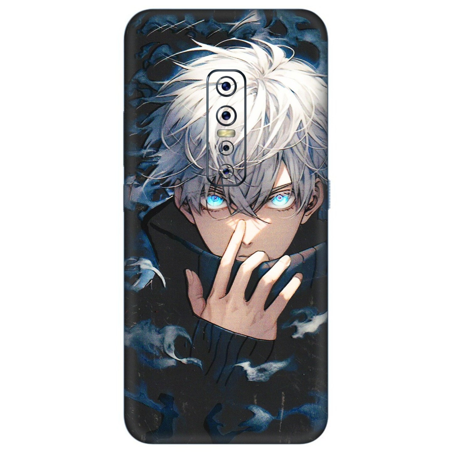 VIVO Z/V/X/T/U/S Series Phone Skins (All Models) - New Jujutsu Kaisen Anime - 3D Embossed Finish (L-313) Vivo V17 Pro