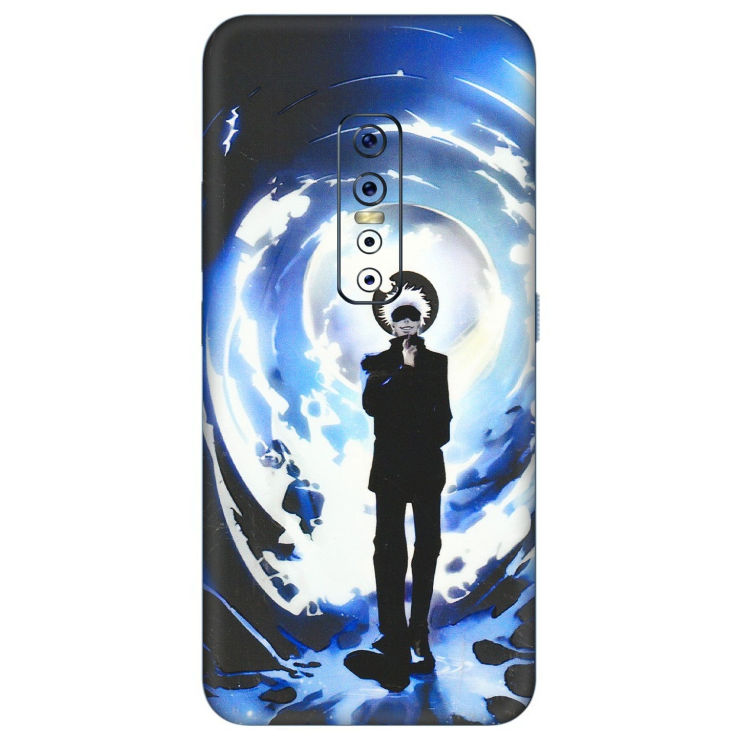 VIVO Z/V/X/T/U/S Series Phone Skins (All Models) - Jujustu Kaisen Anime Manga - 3D Embossed Finish (L-317) Vivo V17 Pro