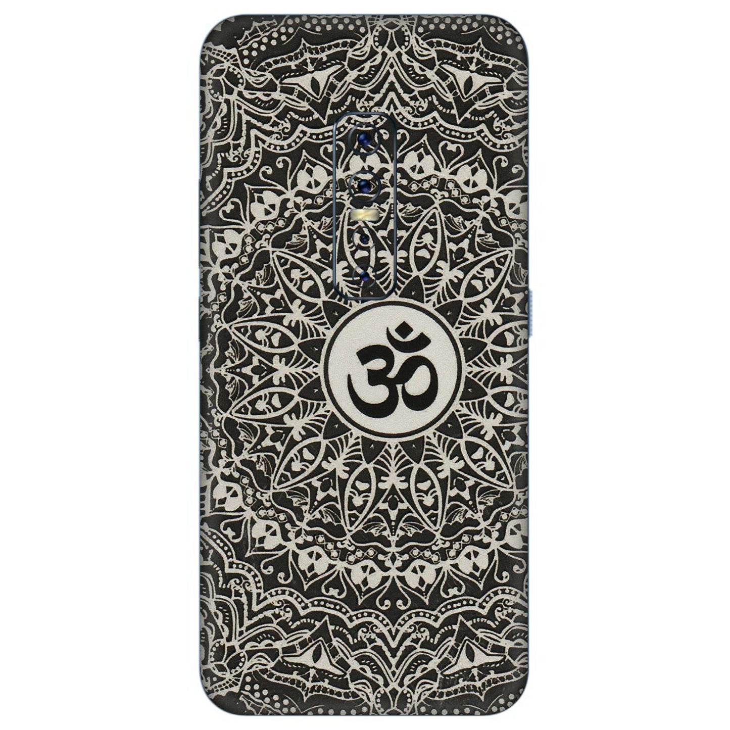 VIVO Z/V/X/T/U/S Series Phone Skins (All Models) - Aum Elegant Mandala - 3D Embossed Finish (L-62) Vivo V17 Pro