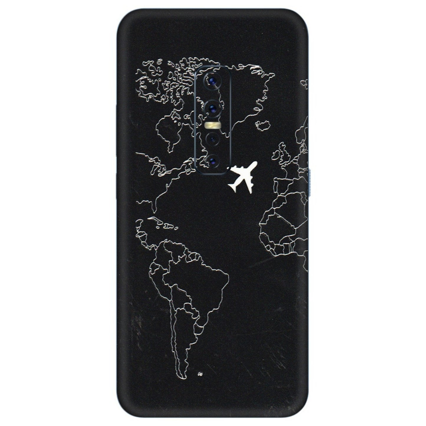 VIVO Z/V/X/T/U/S Series Phone Skins (All Models) - Never Ending Travel - 3D Embossed Finish (L-79) Vivo V17 Pro